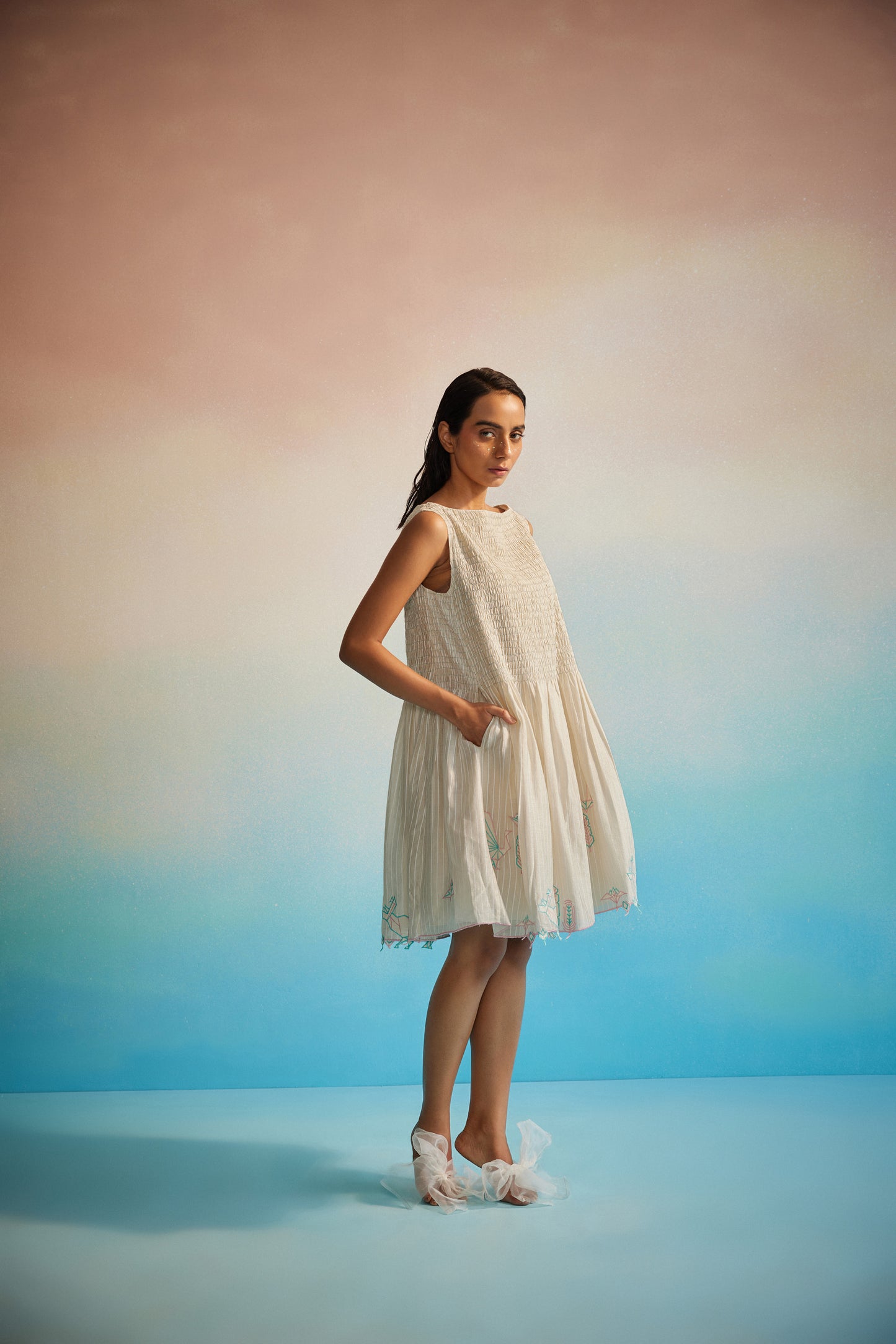 Miyabi Ruching Dress