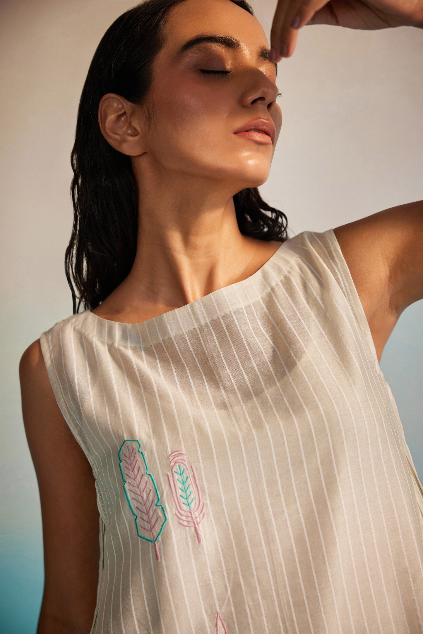 Hiroko Pleated Dress Set