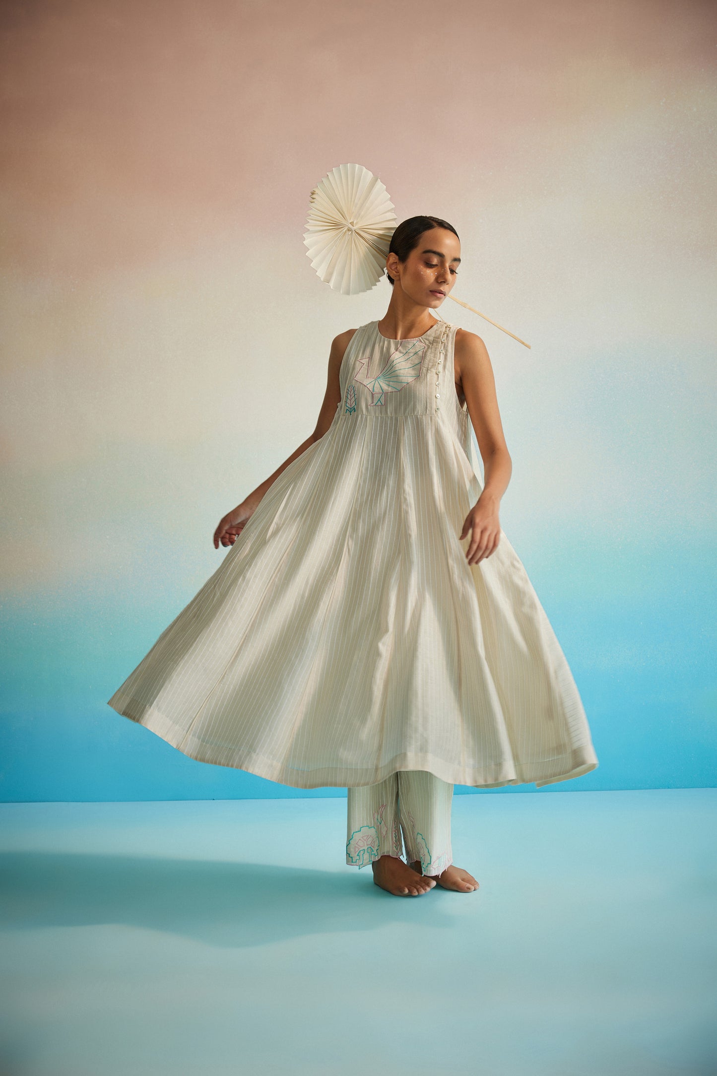 Utsuroi Halter Dress Set