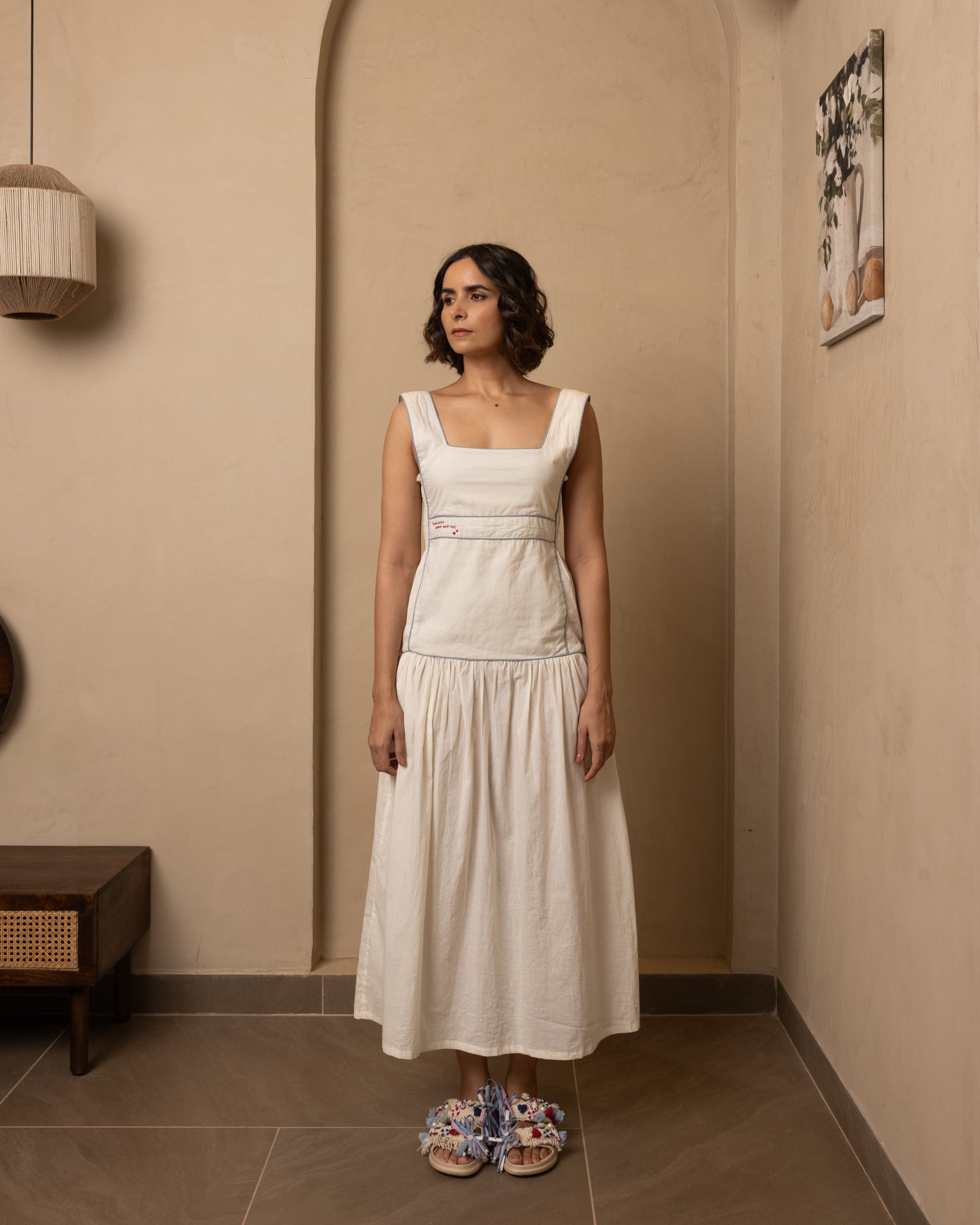 Serene Dress (Beige)