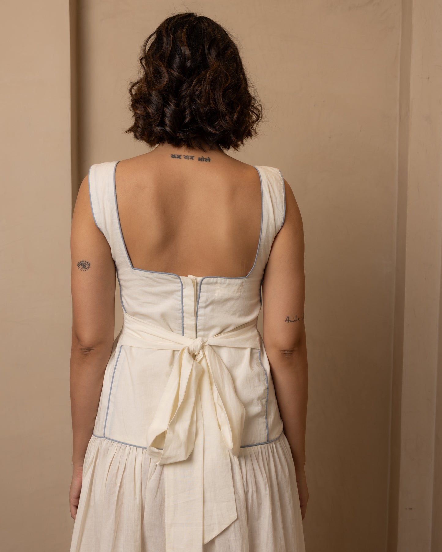 Serene Dress (Beige)