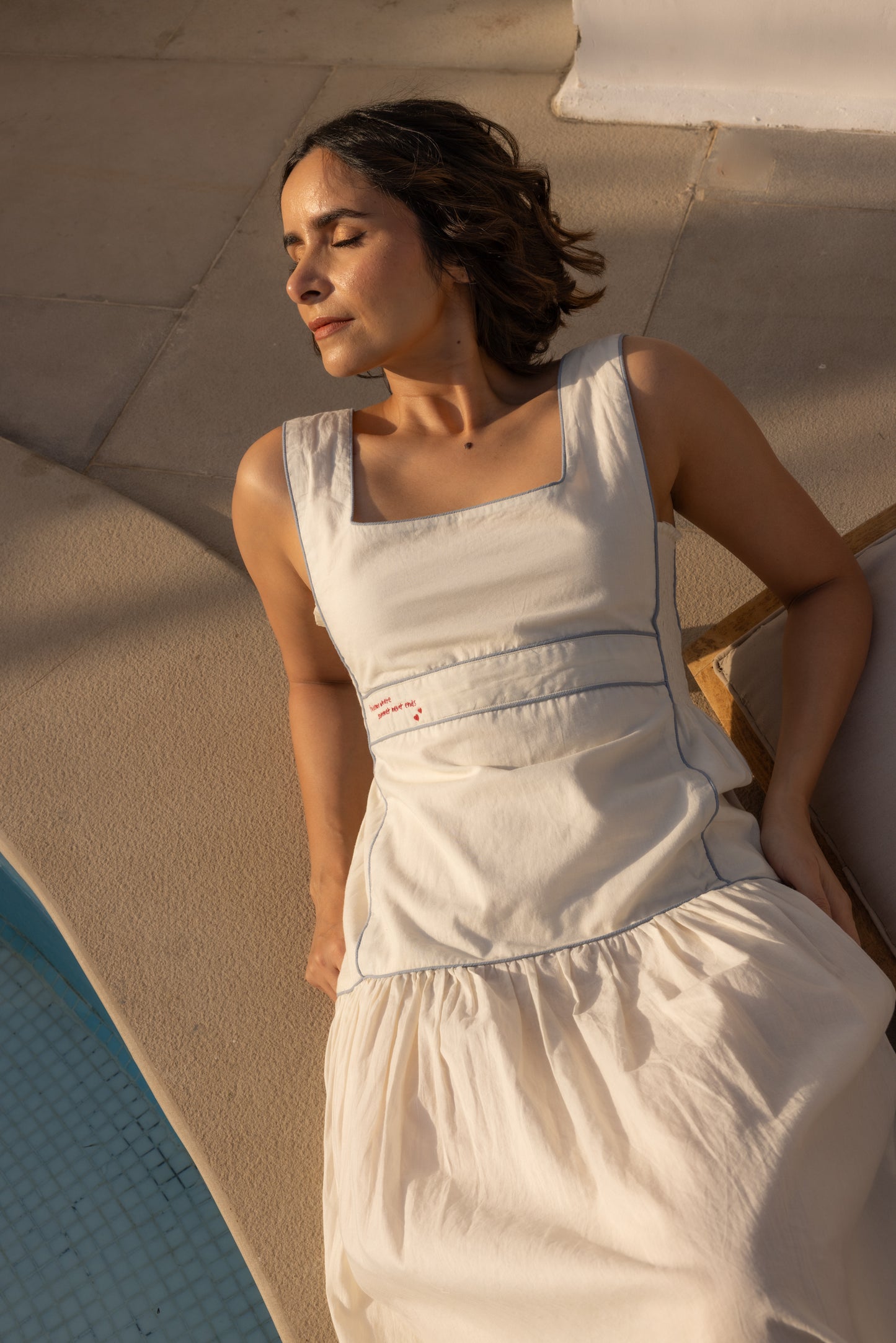 Serene Dress (Beige)