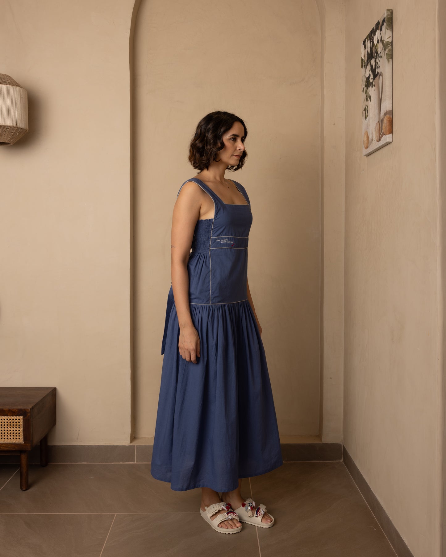 Serene Dress (Dark Blue)