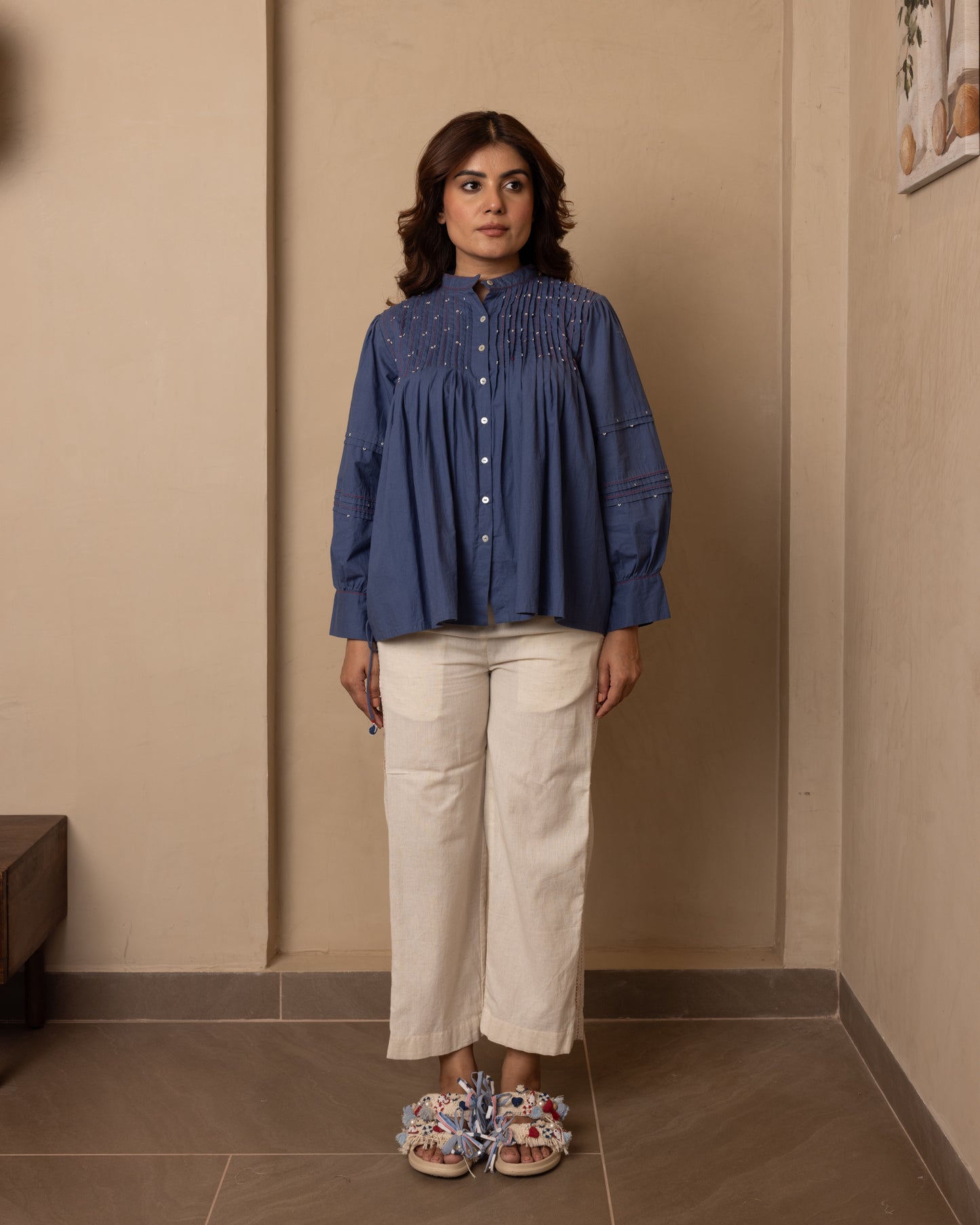 Brig Top and Pants Set (Dark Blue)