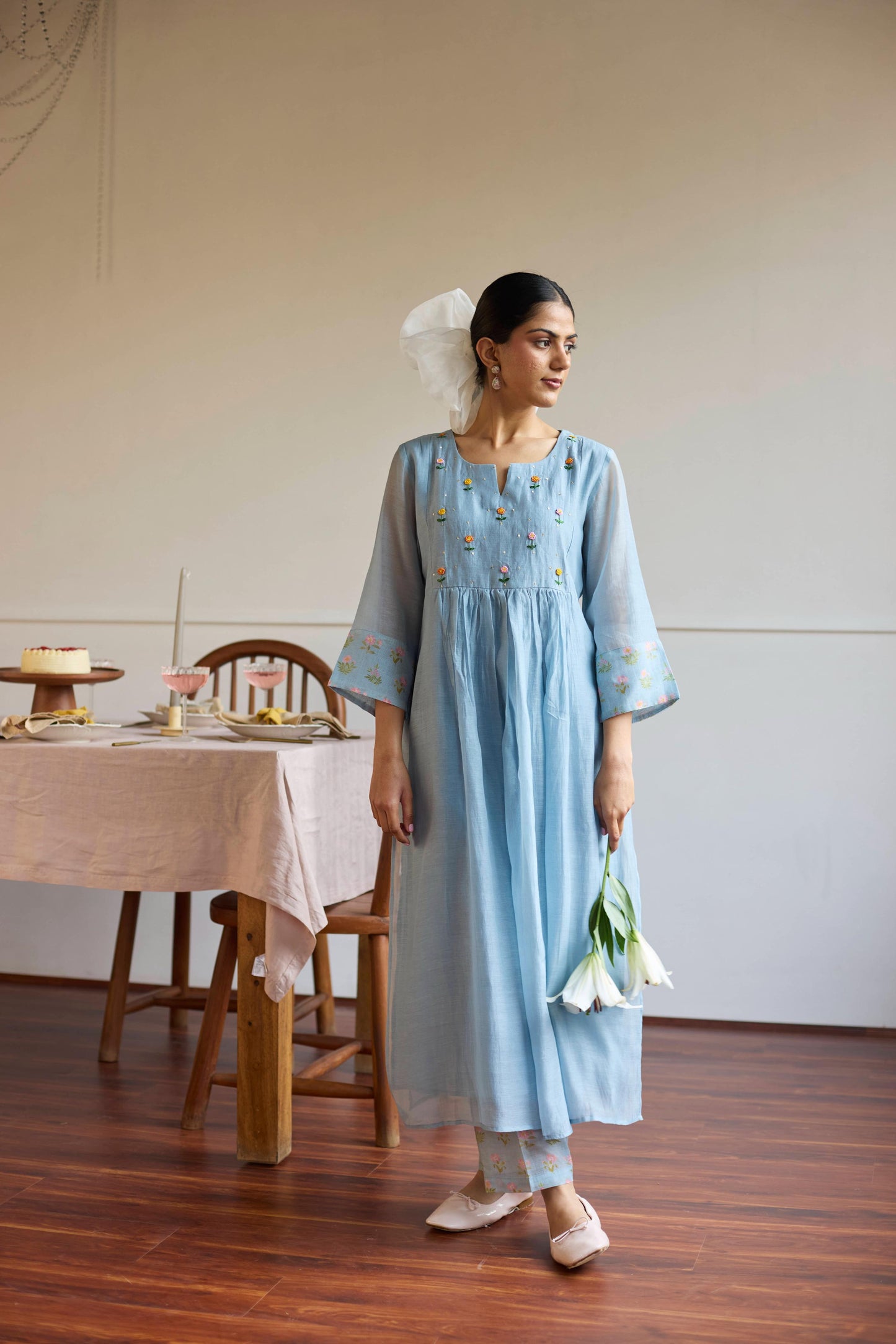 Powder Blue Florette Set