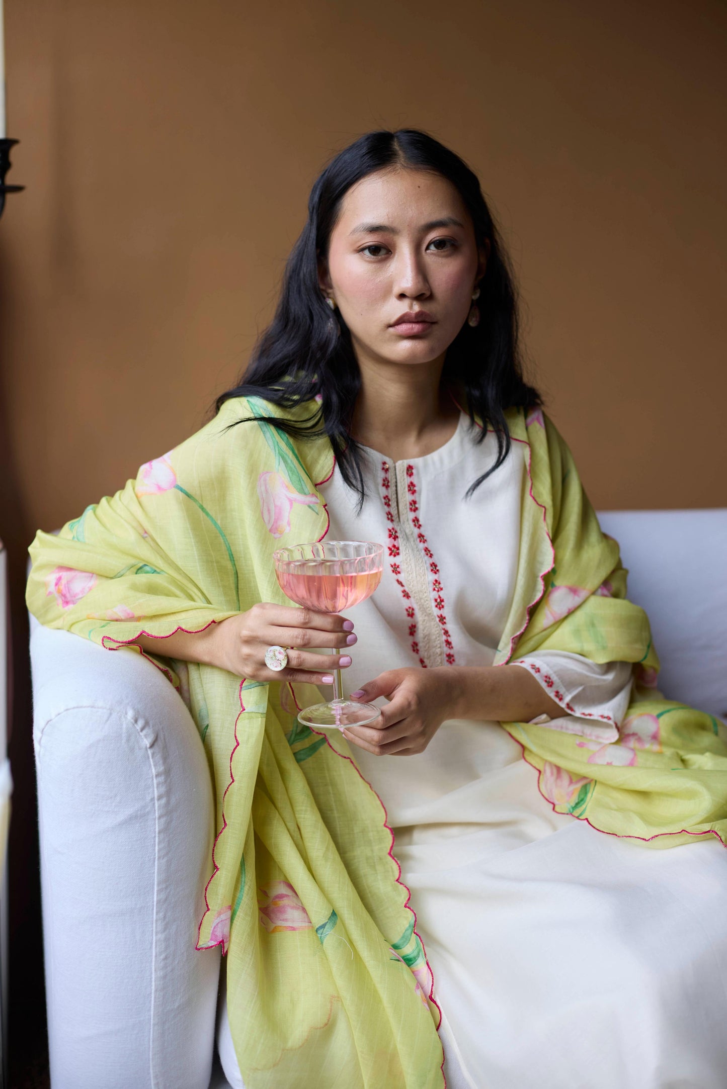 Ivory Lime Tulip Set