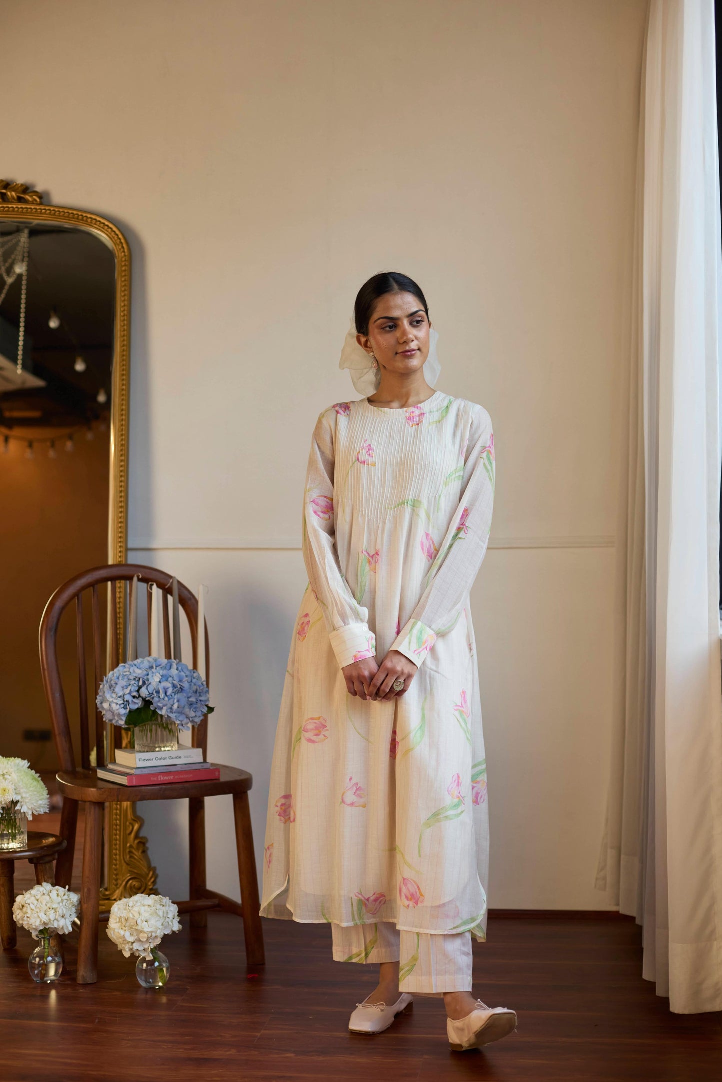 Tulip Pintuck Co Ord