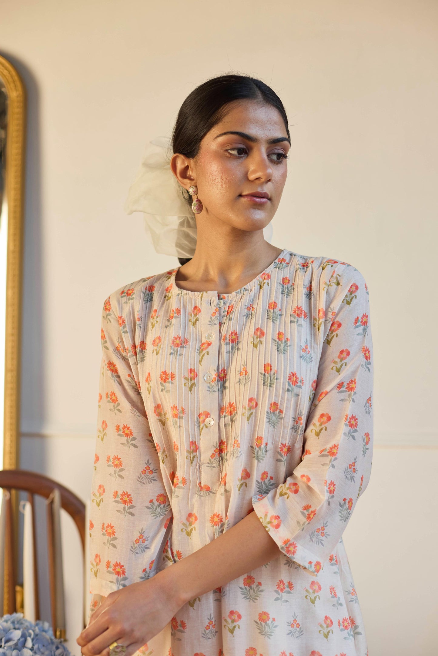 Taupe Tuck Relaxed Fit Co Ord