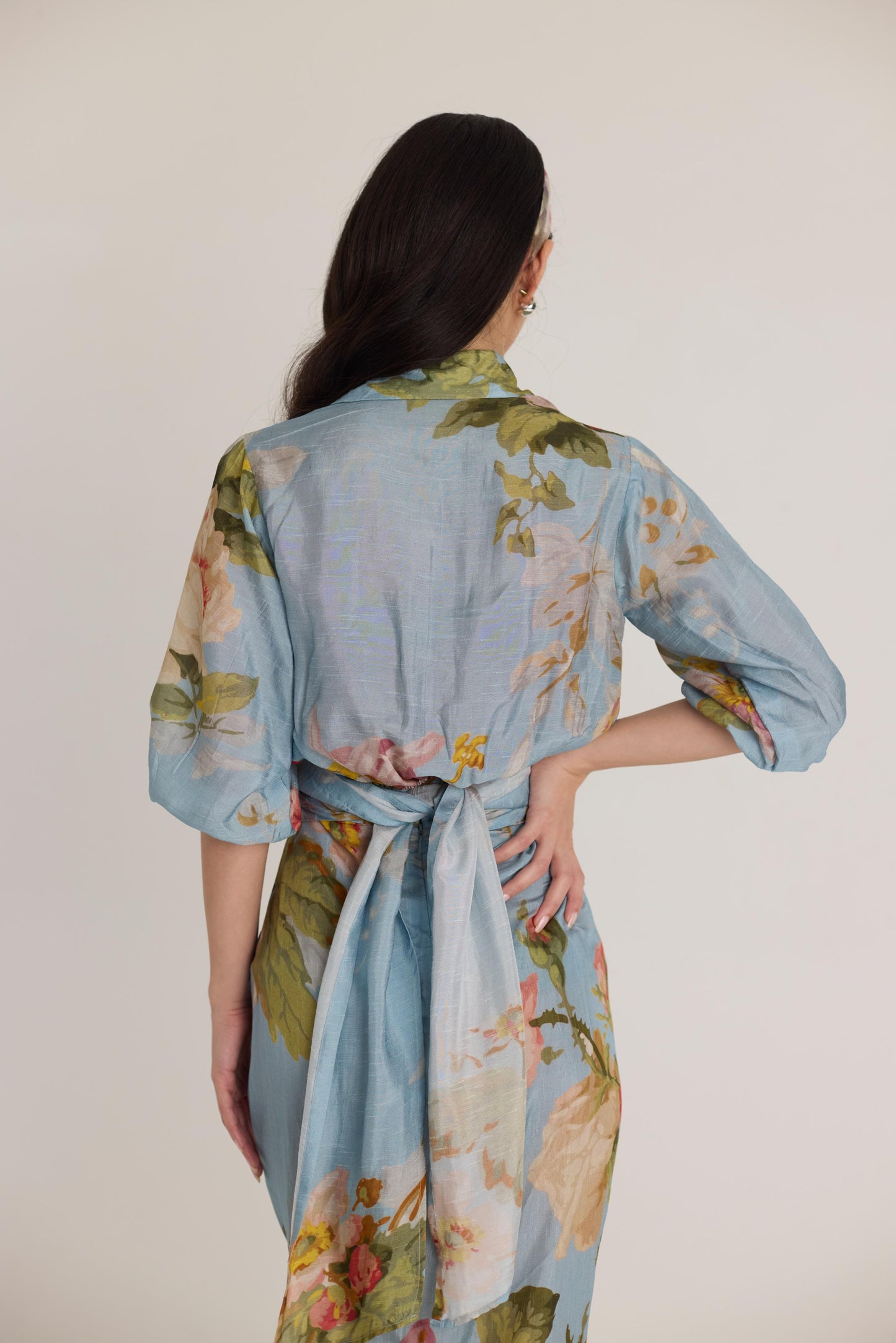 Taffy Tie-up Top & Skirt Set