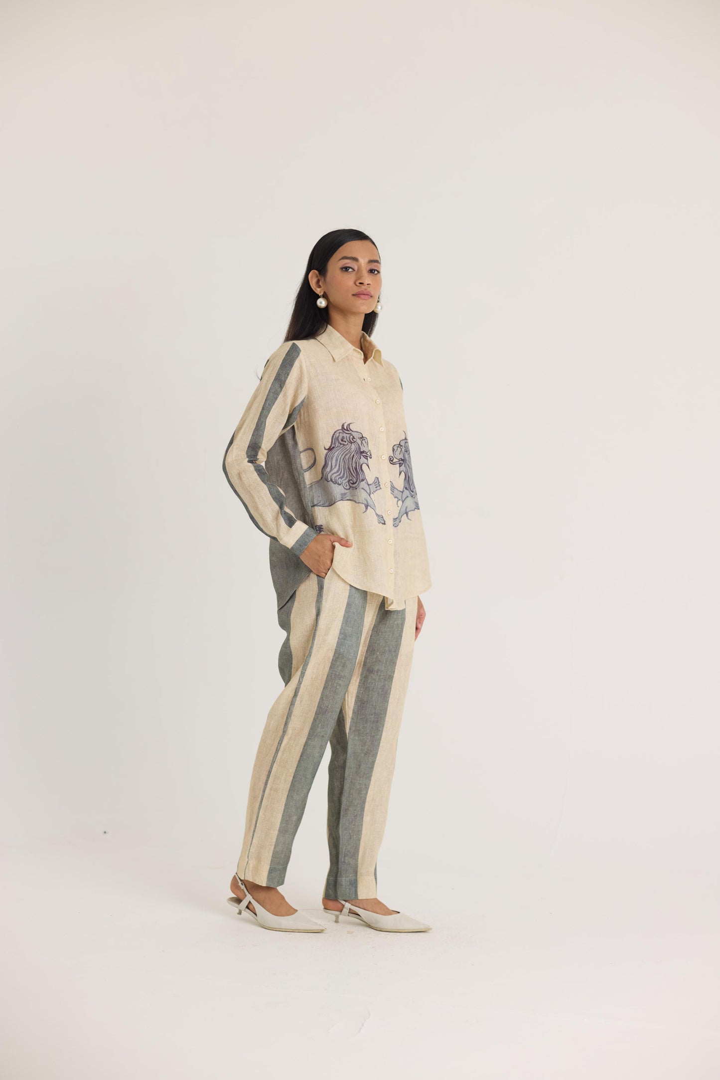 Paws Linen Co-ord Set