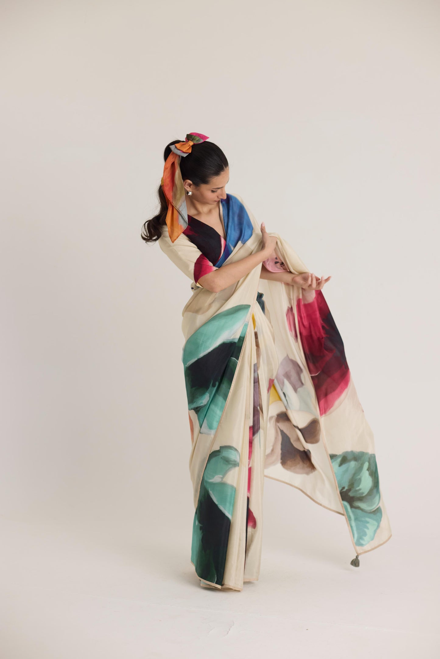 Lila Silk Saree