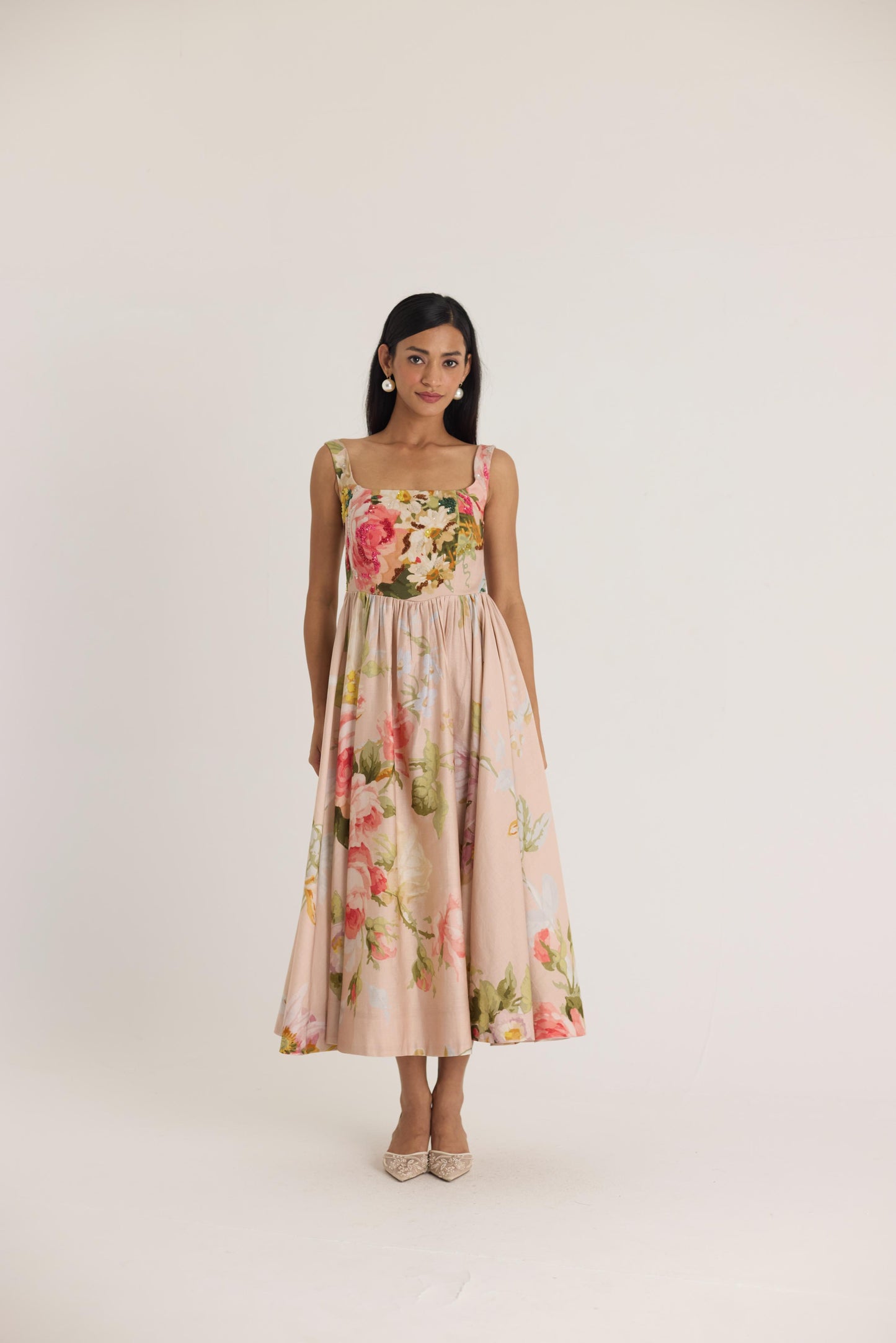 Hazel Embroidered Dress