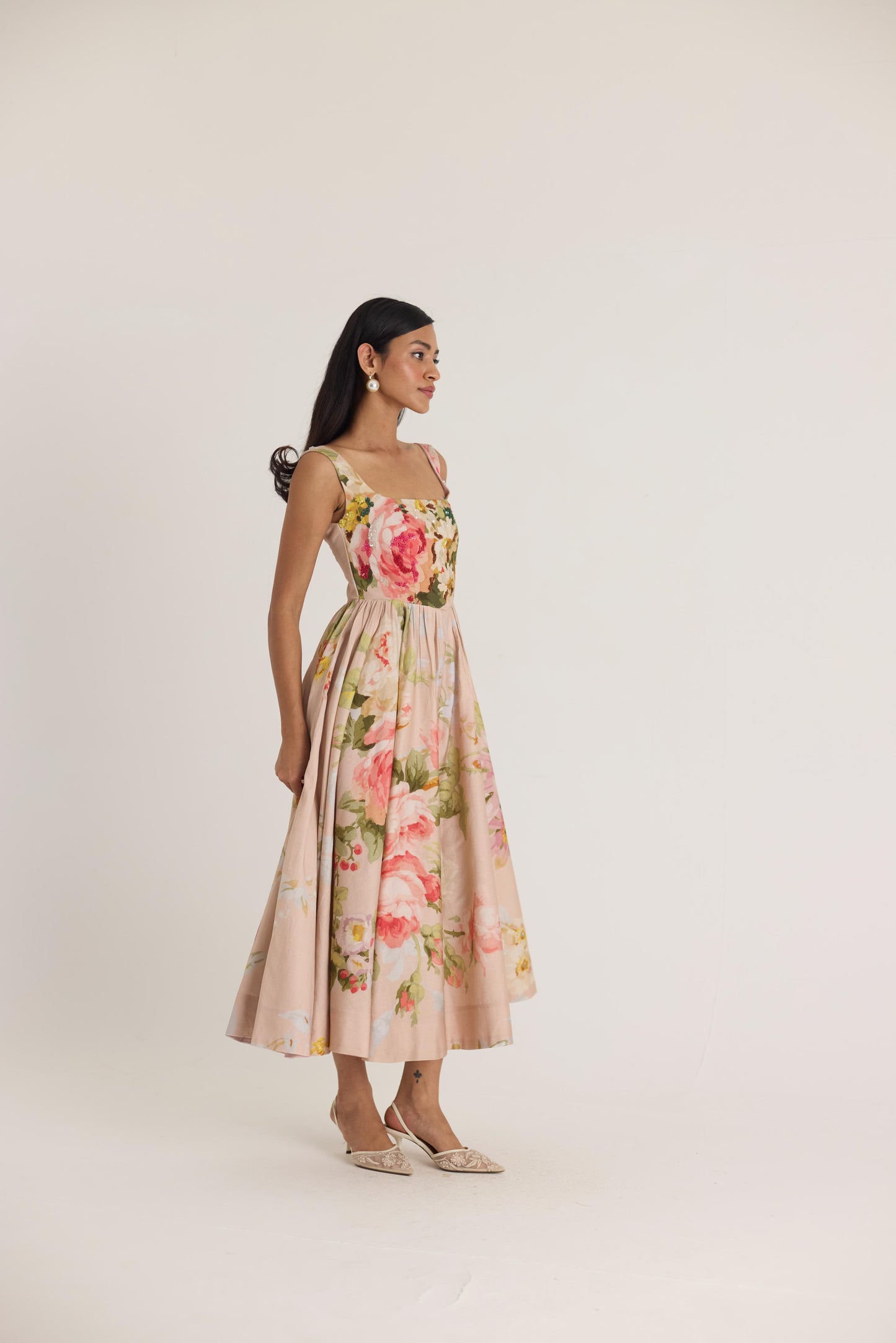 Hazel Embroidered Dress