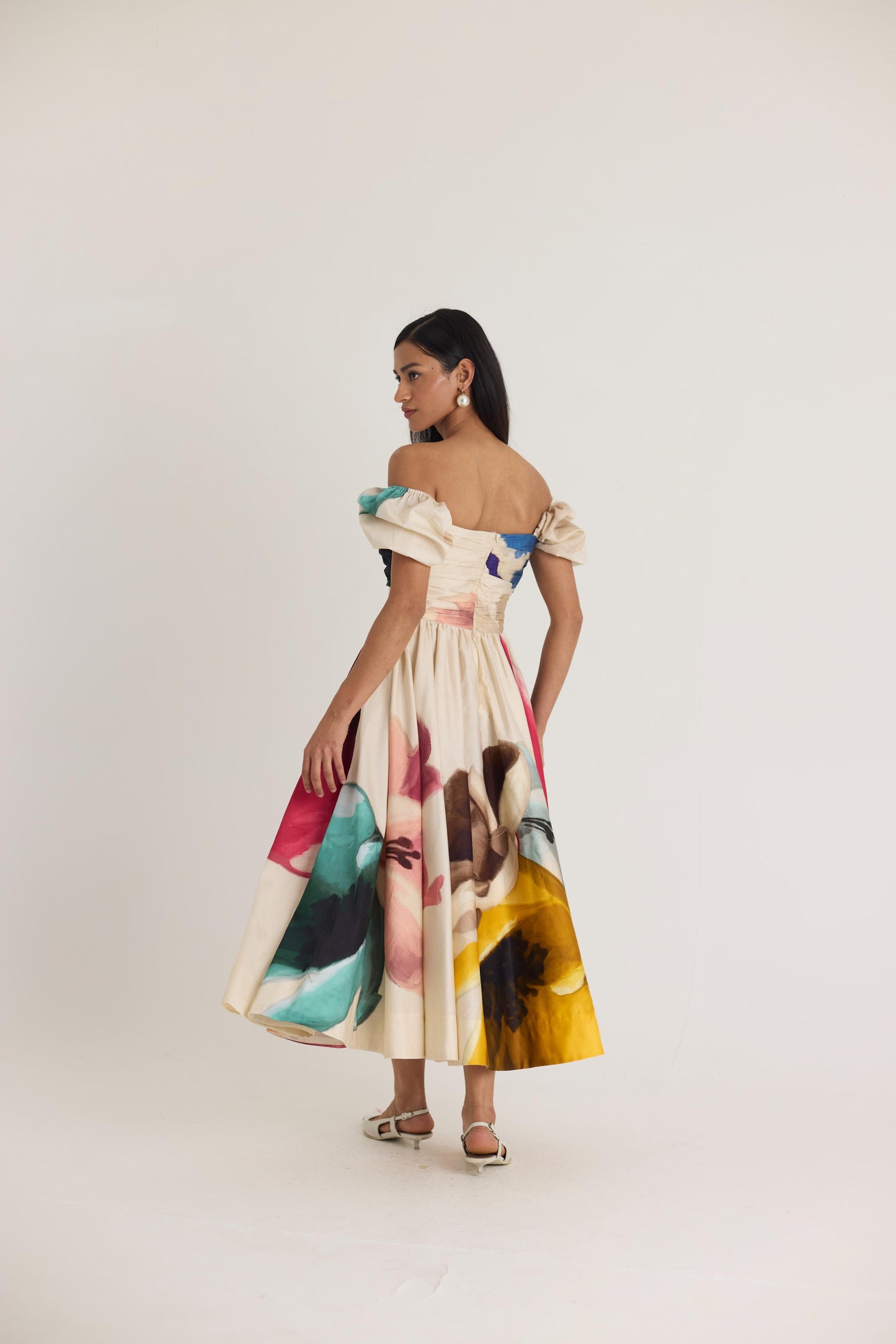 Lila Puff Sleeve Dress