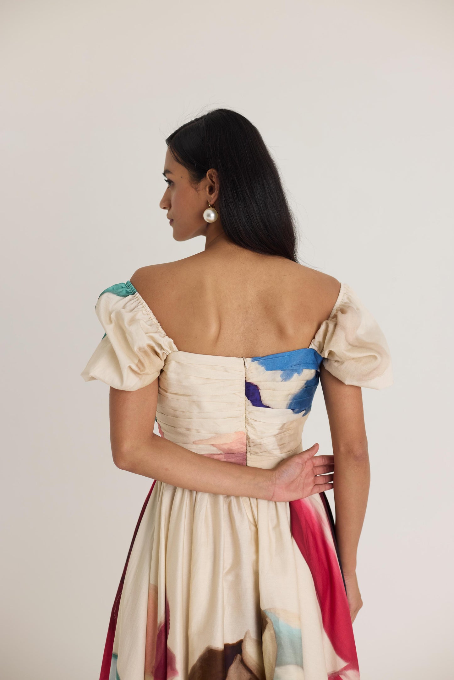 Lila Puff Sleeve Dress