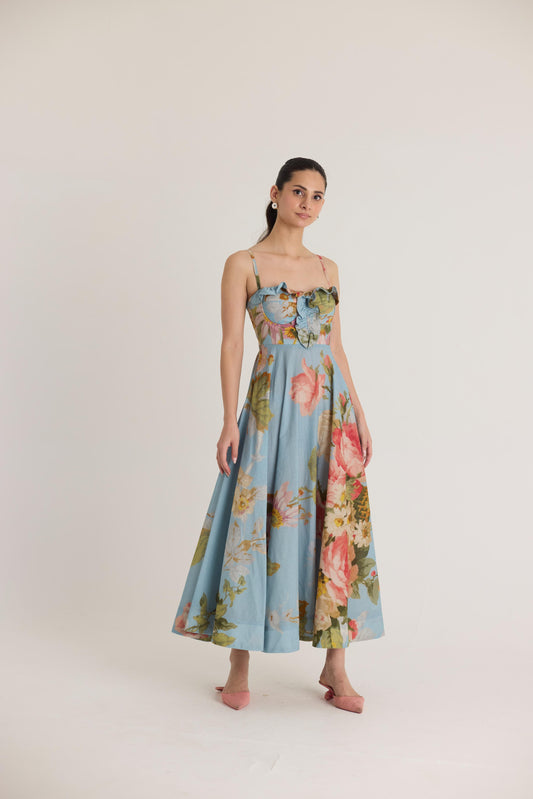 Taffy Cotton Frills Dress