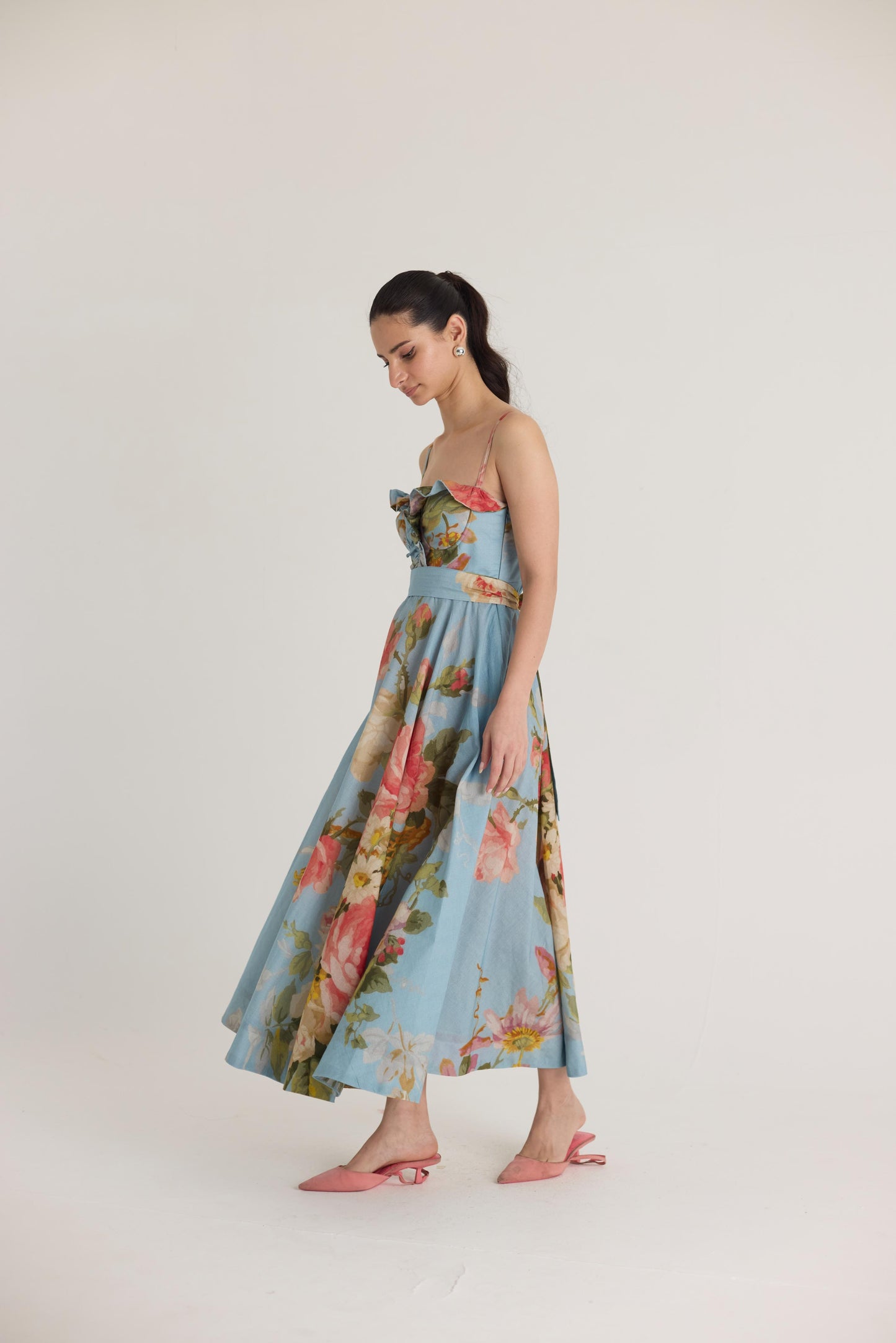 Taffy Cotton Frills Dress