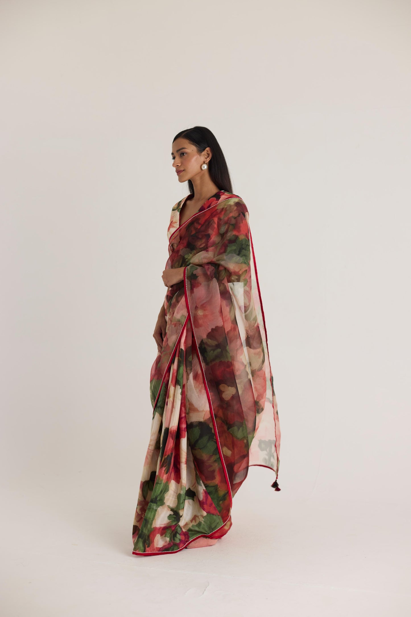 Scarlett Silk Organza Saree