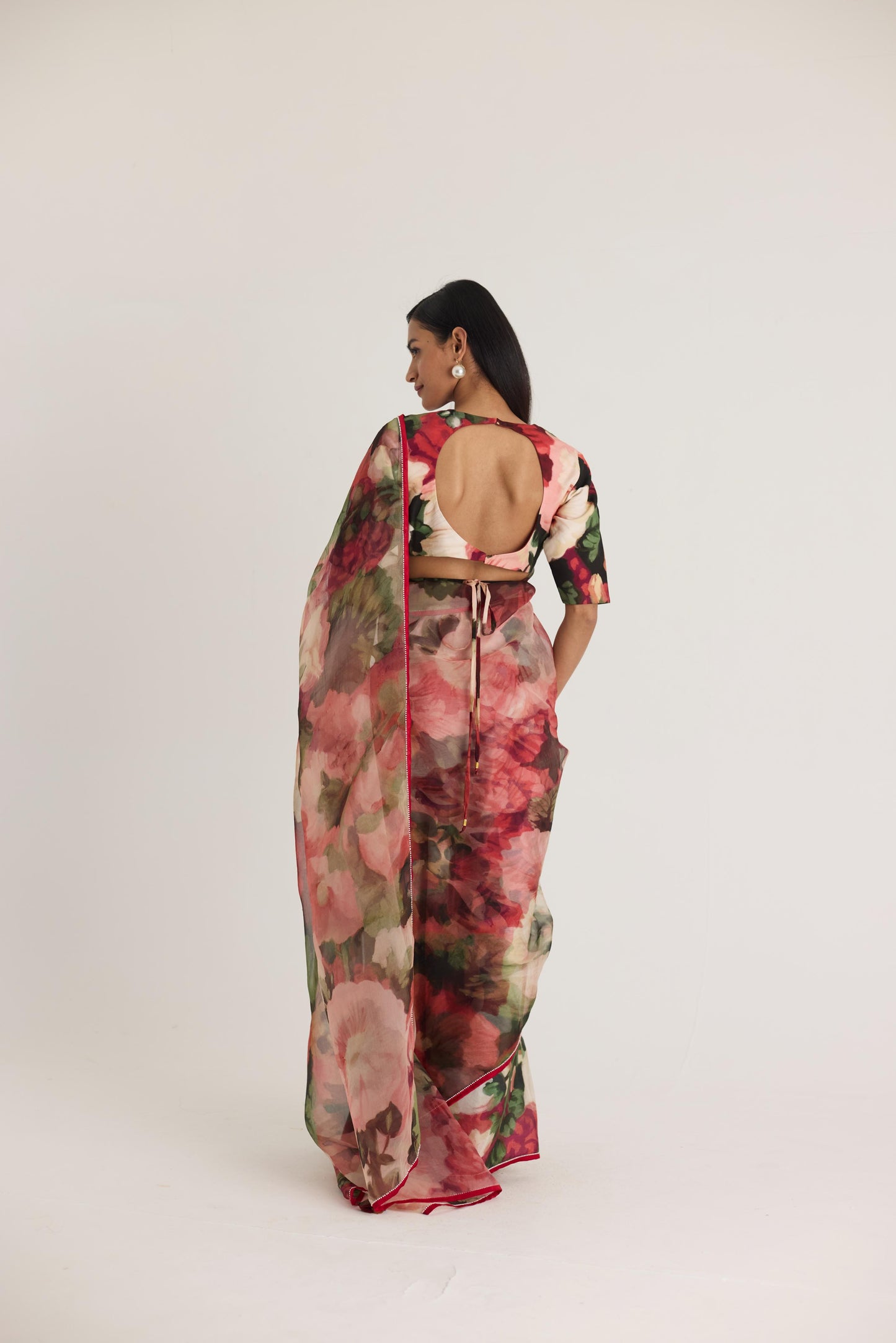 Scarlett Silk Organza Saree