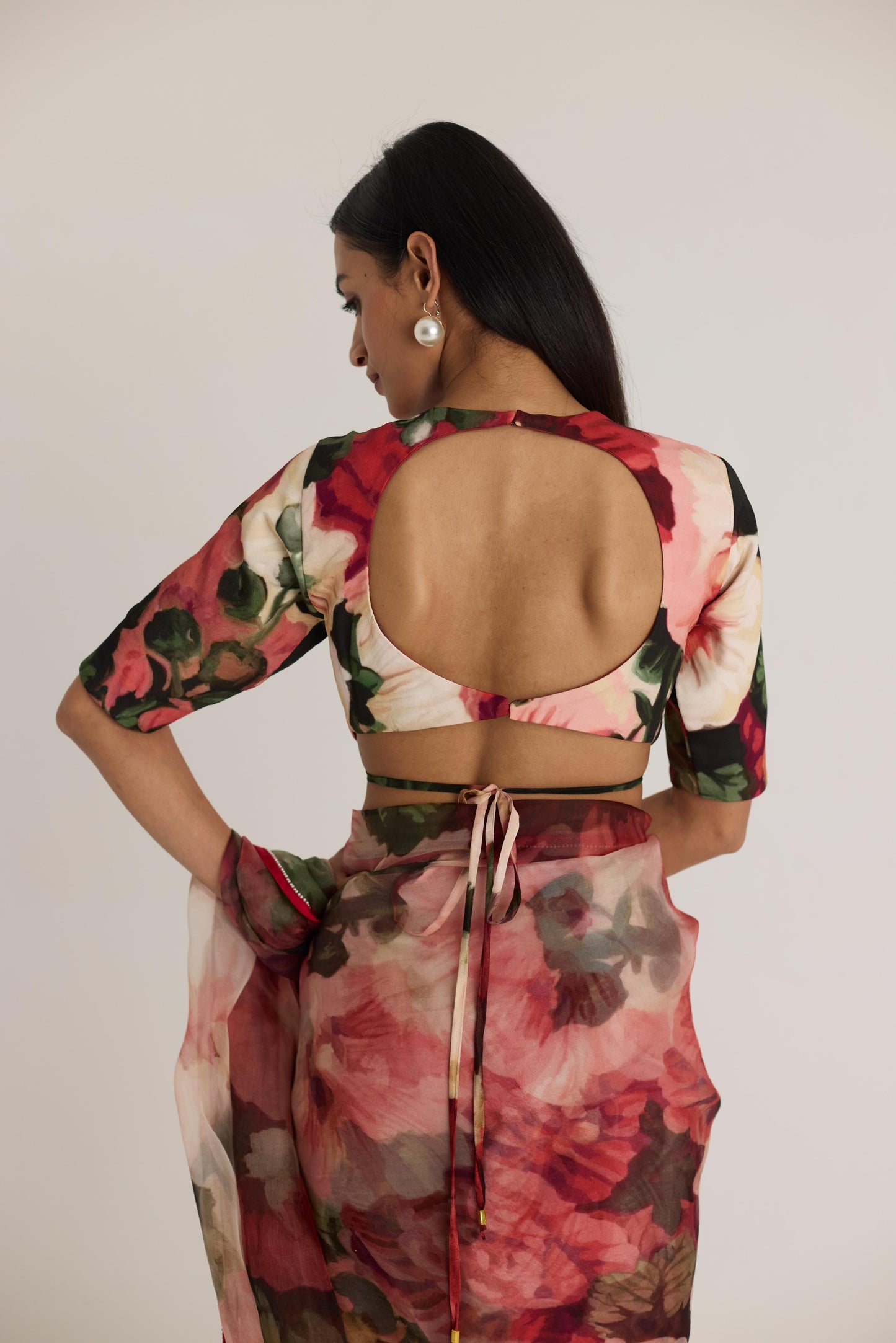 Scarlett Silk Organza Saree