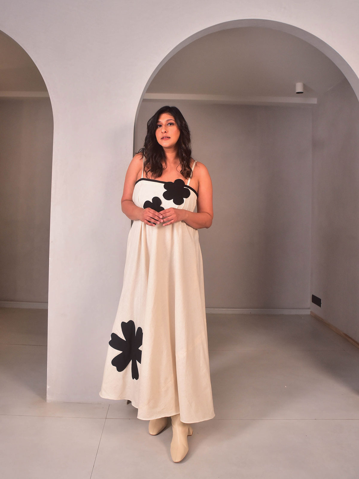 Amara Dress with Applique