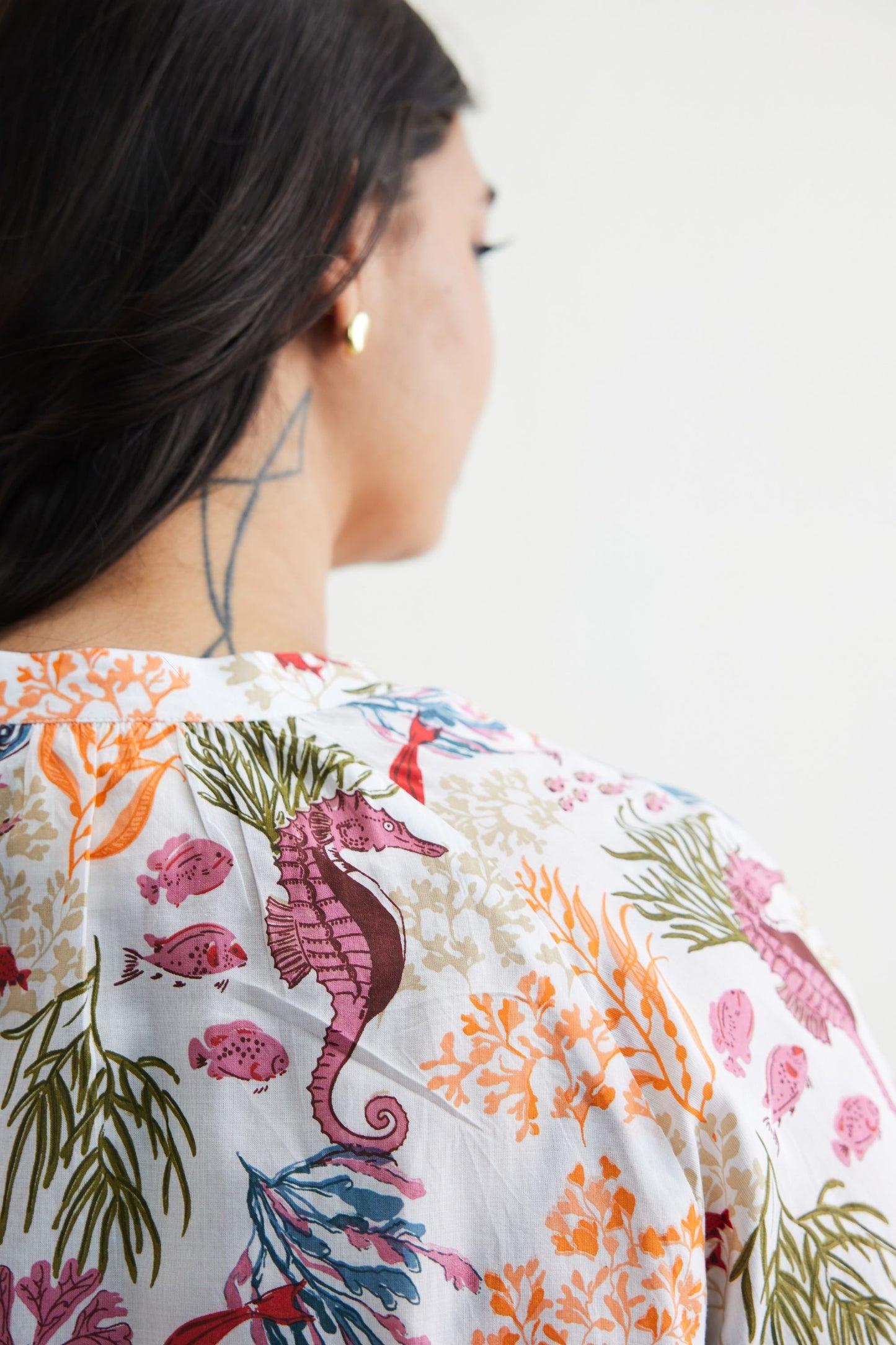 Blooming Reef Lyocell Classic Shirt