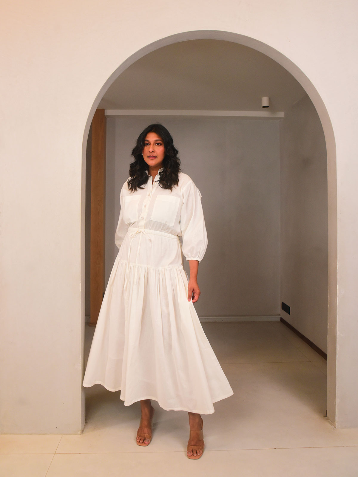 Cece Linen Shirt Dress