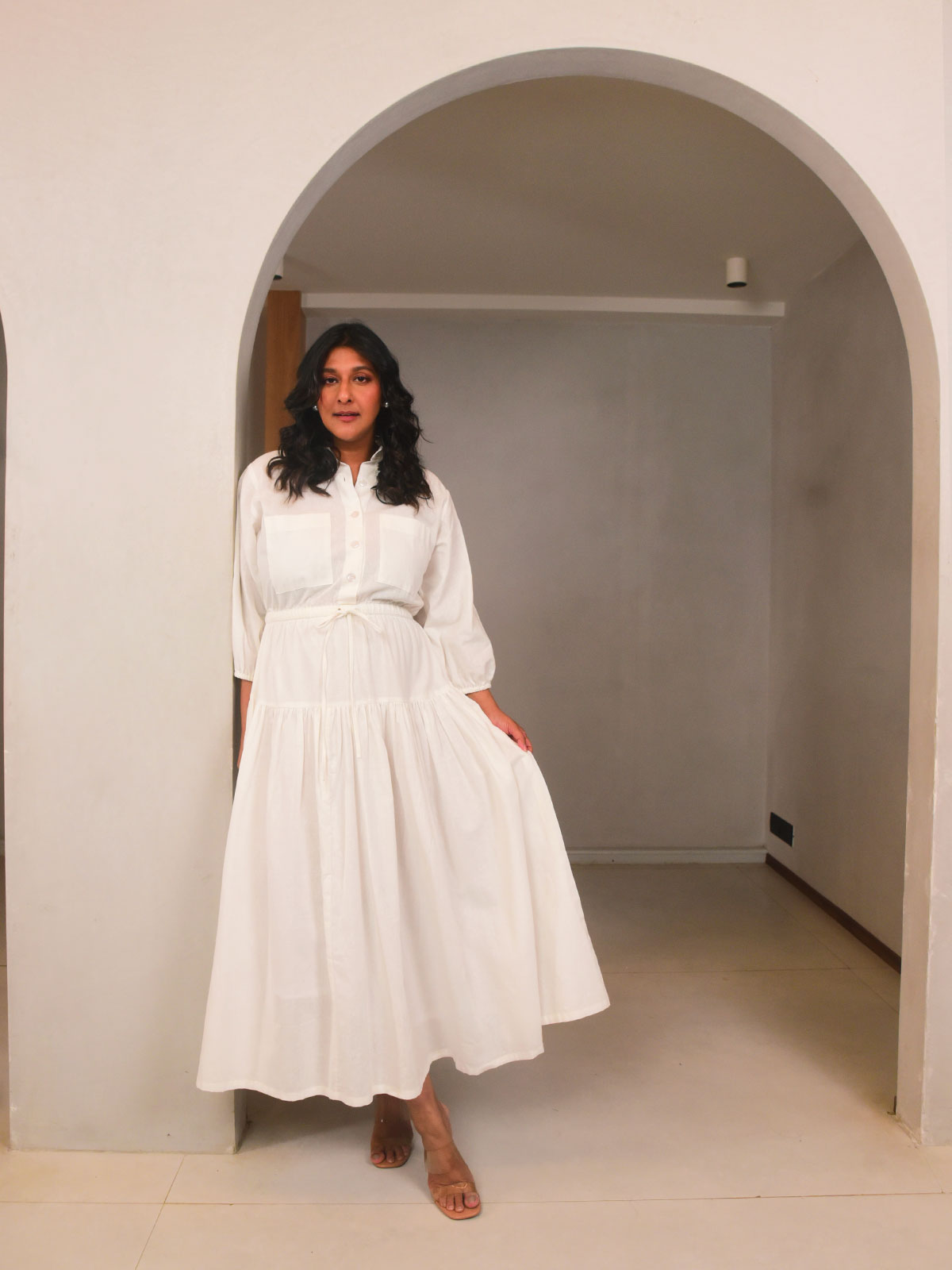 Cece Linen Shirt Dress