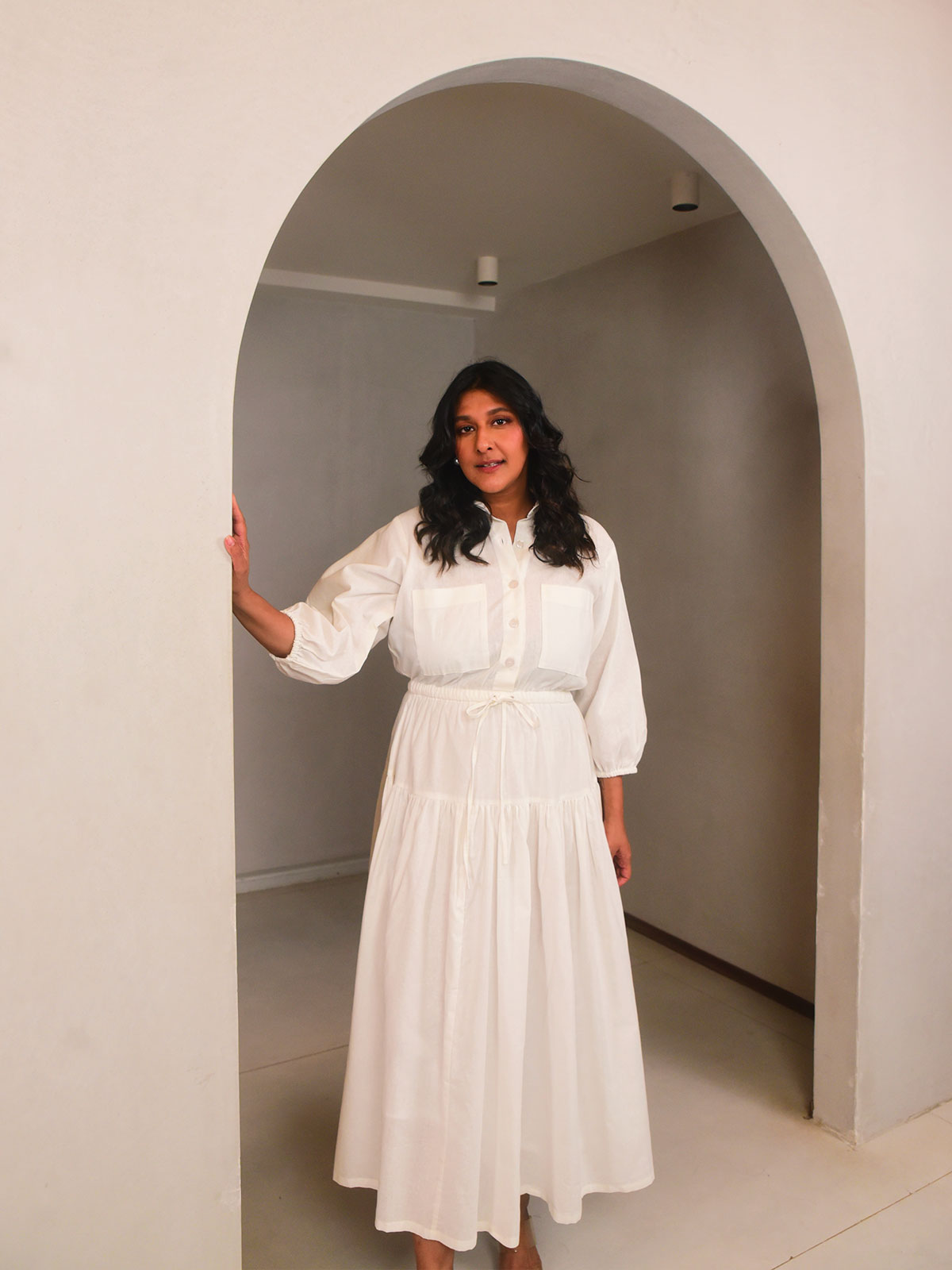 Cece Linen Shirt Dress