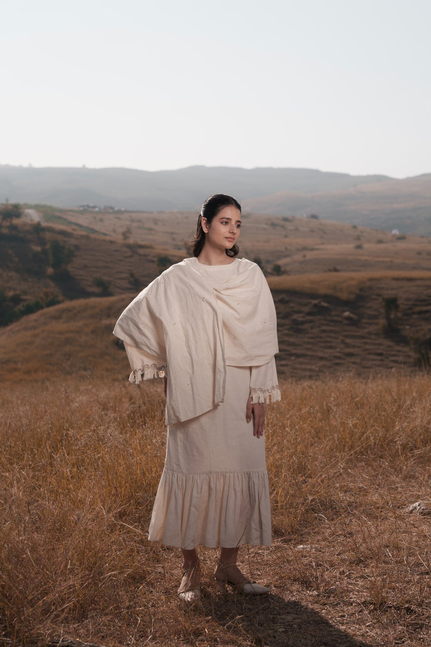 Enigma Dress - Beige