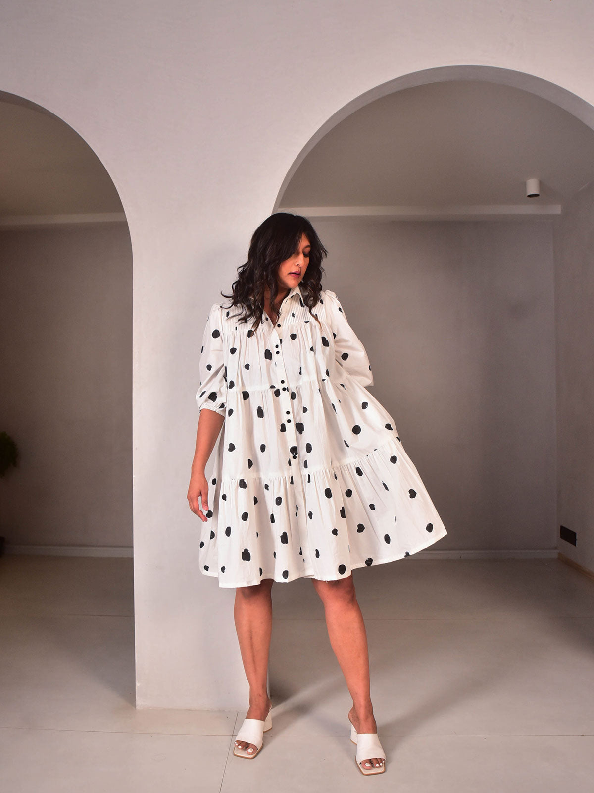 Dottie Button-Down Dress