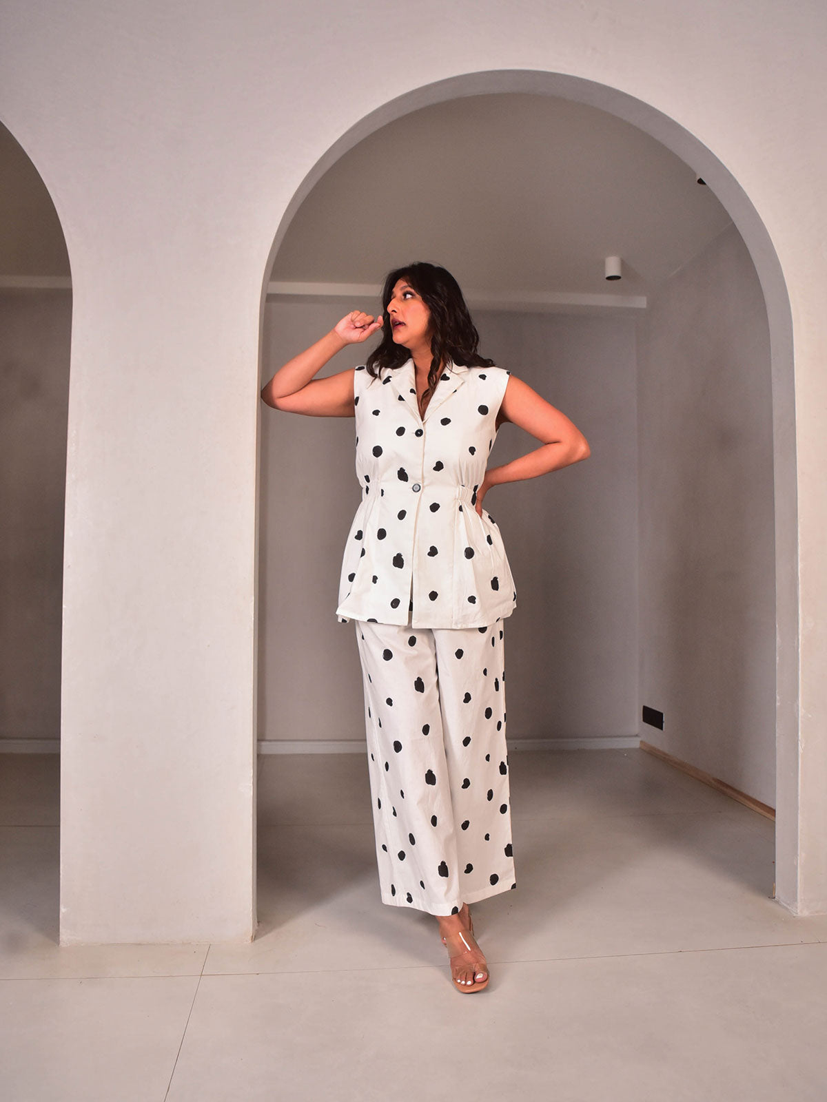 Dottie Vest Pants Set