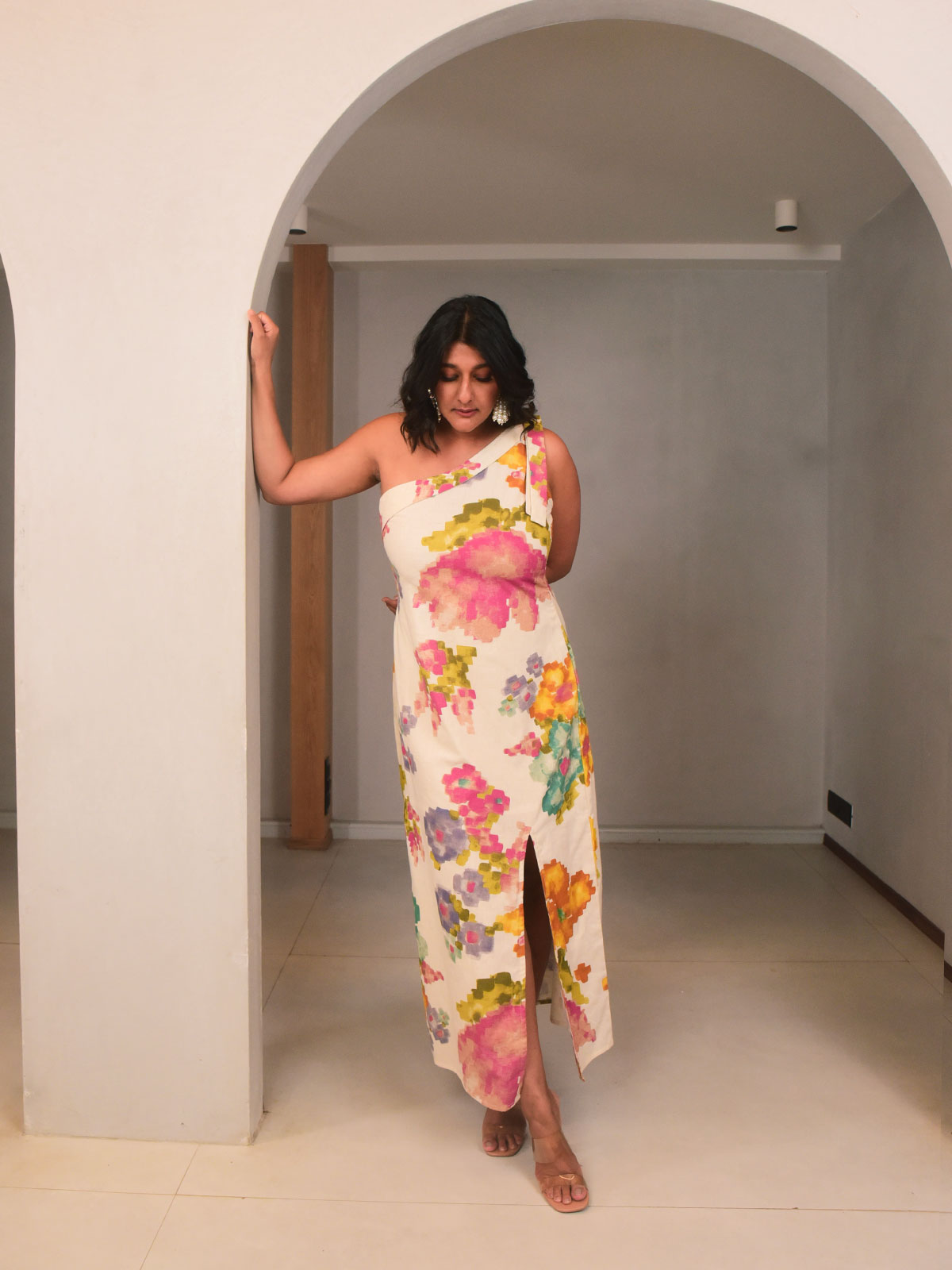 Em One Shoulder Dress