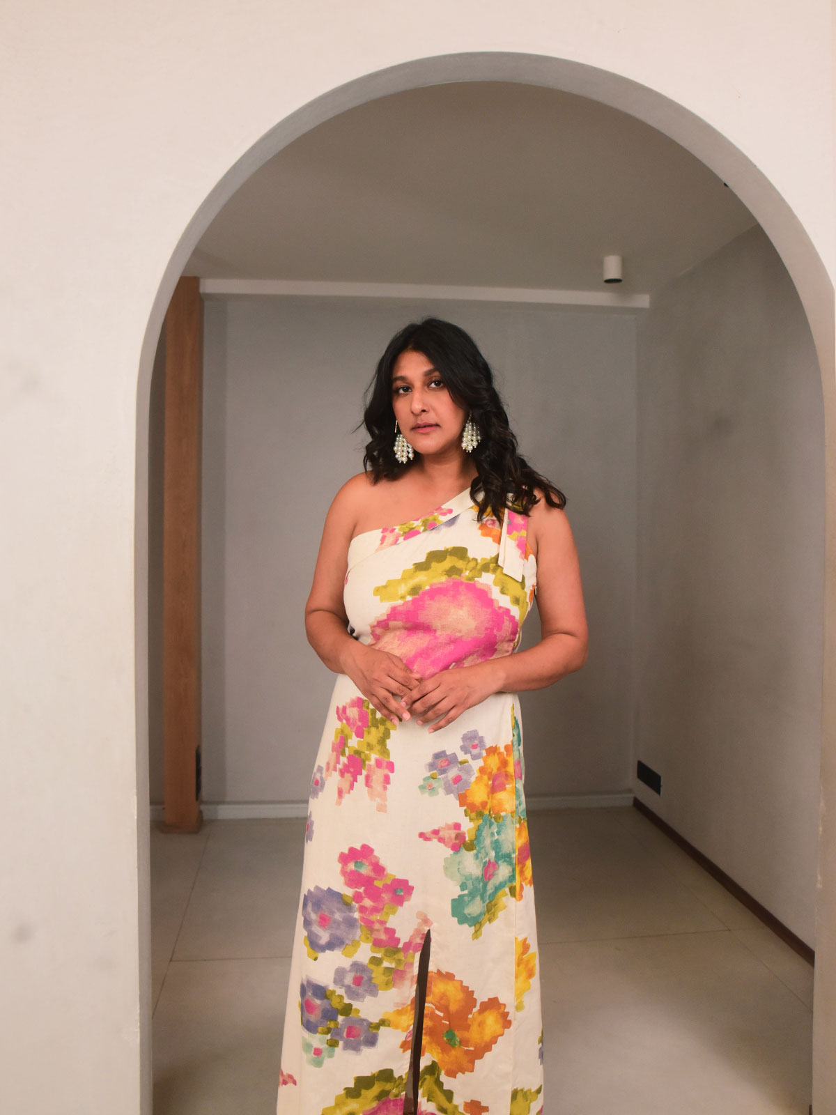 Em One Shoulder Dress