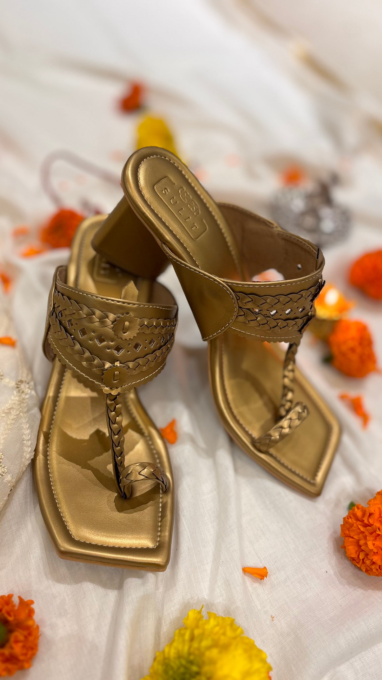 Antique Gold Triangle