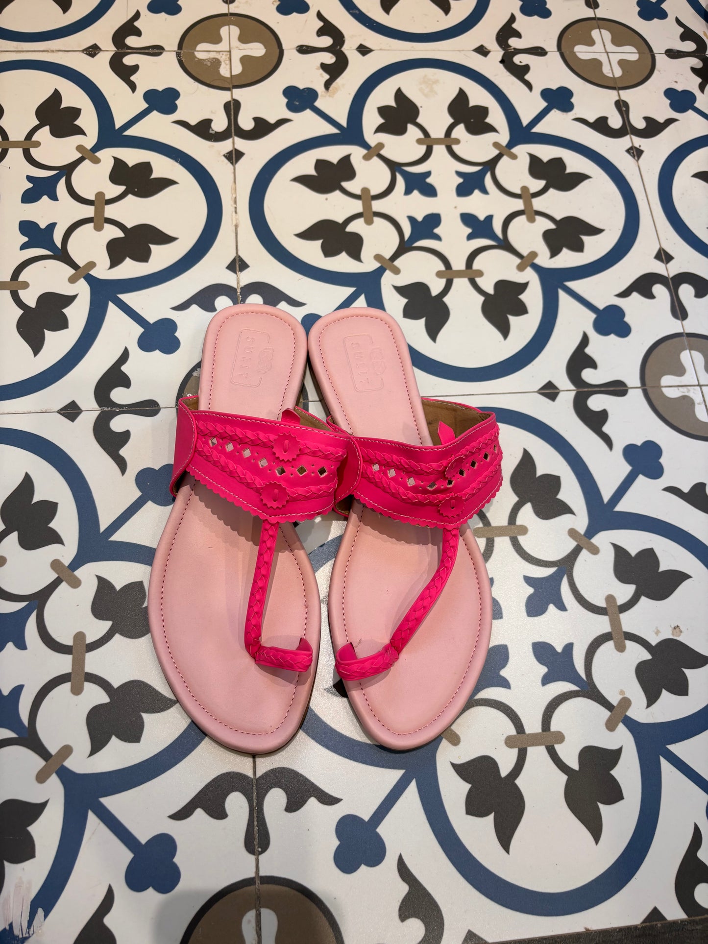 Light Pink And Neon Pink