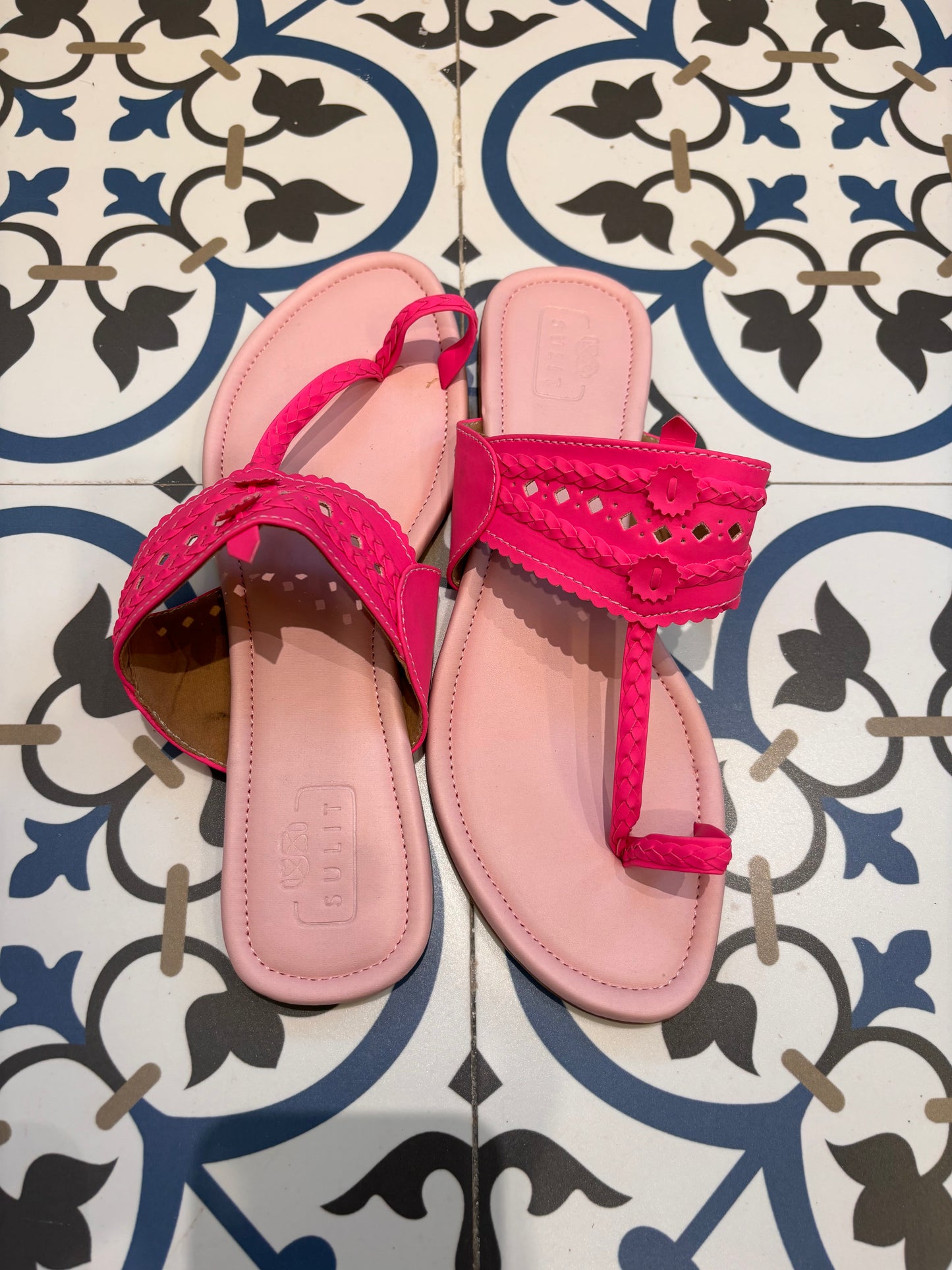 Light Pink And Neon Pink