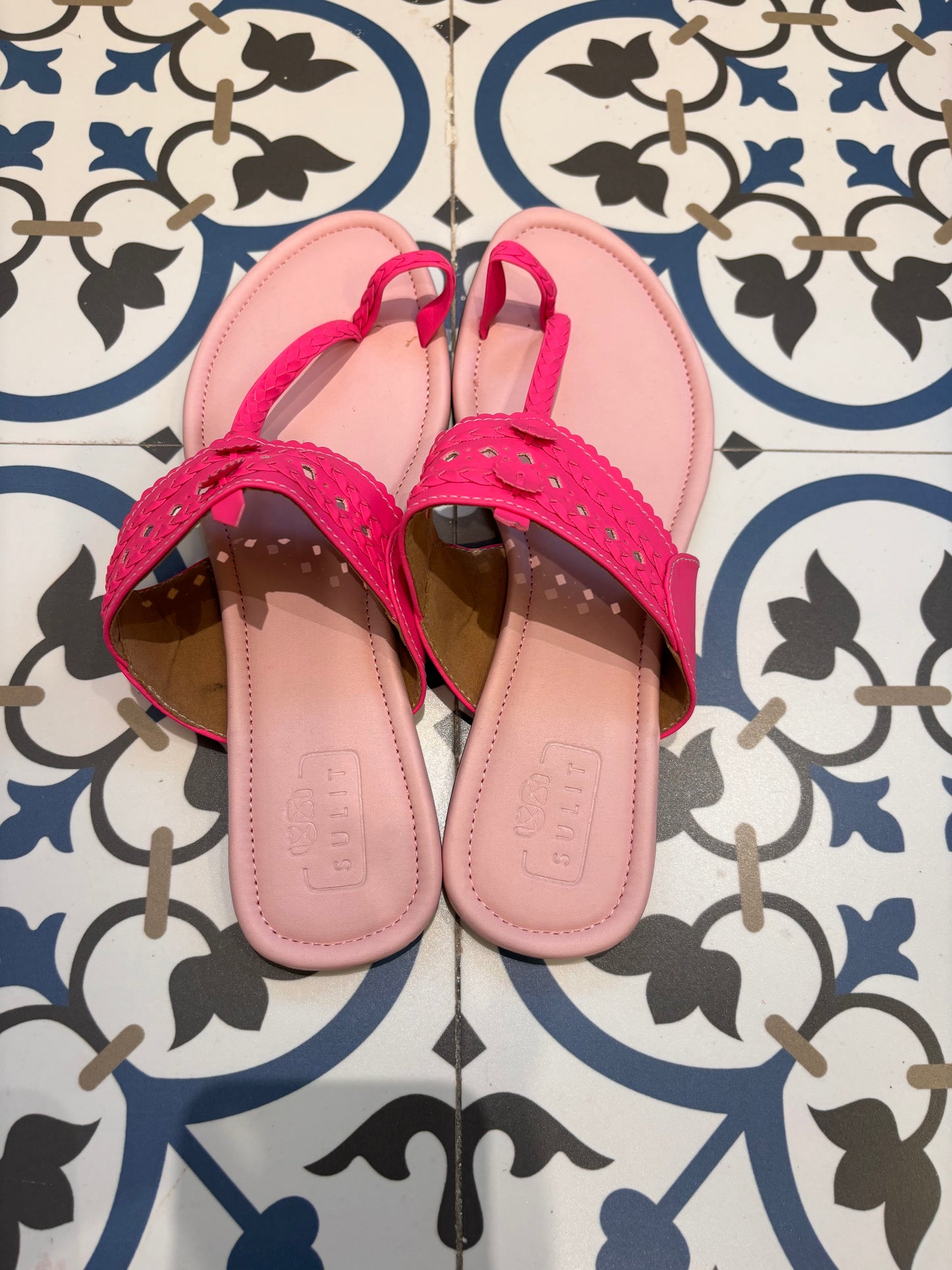 Light Pink And Neon Pink