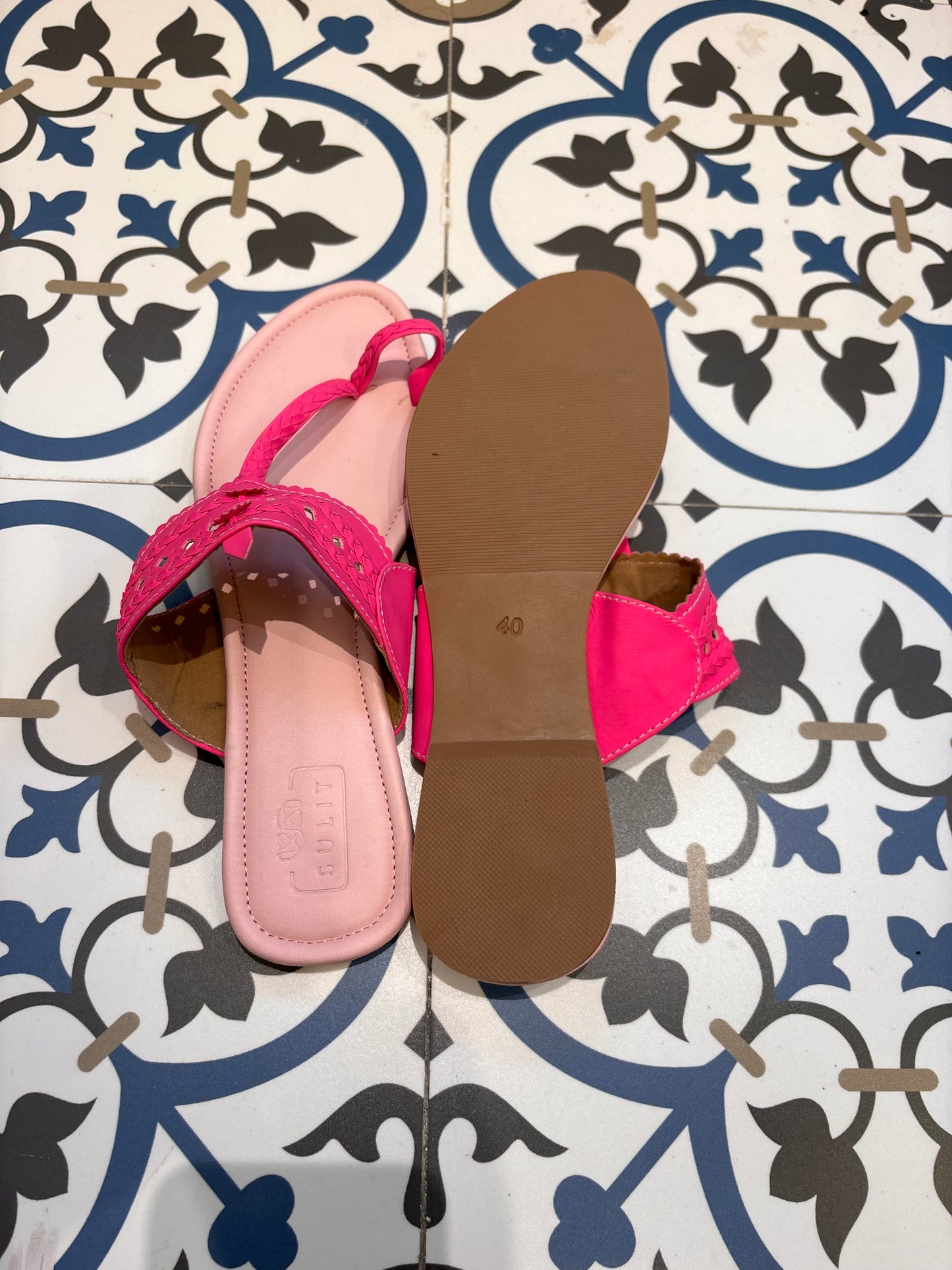 Light Pink And Neon Pink