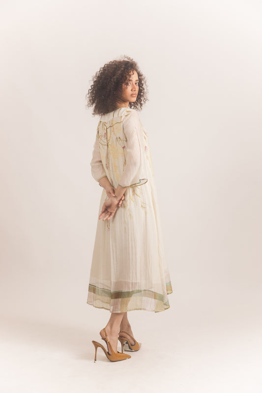 Vine Hill Top Dress White