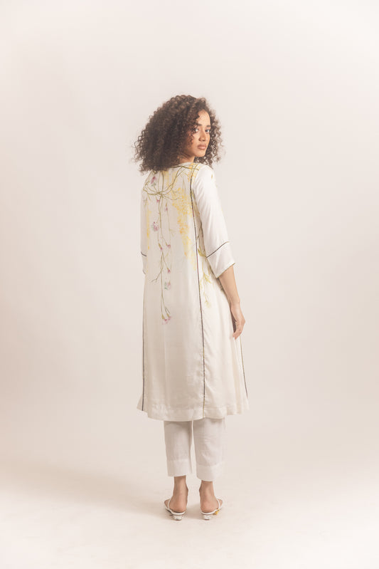 Sienna Kurta Set White