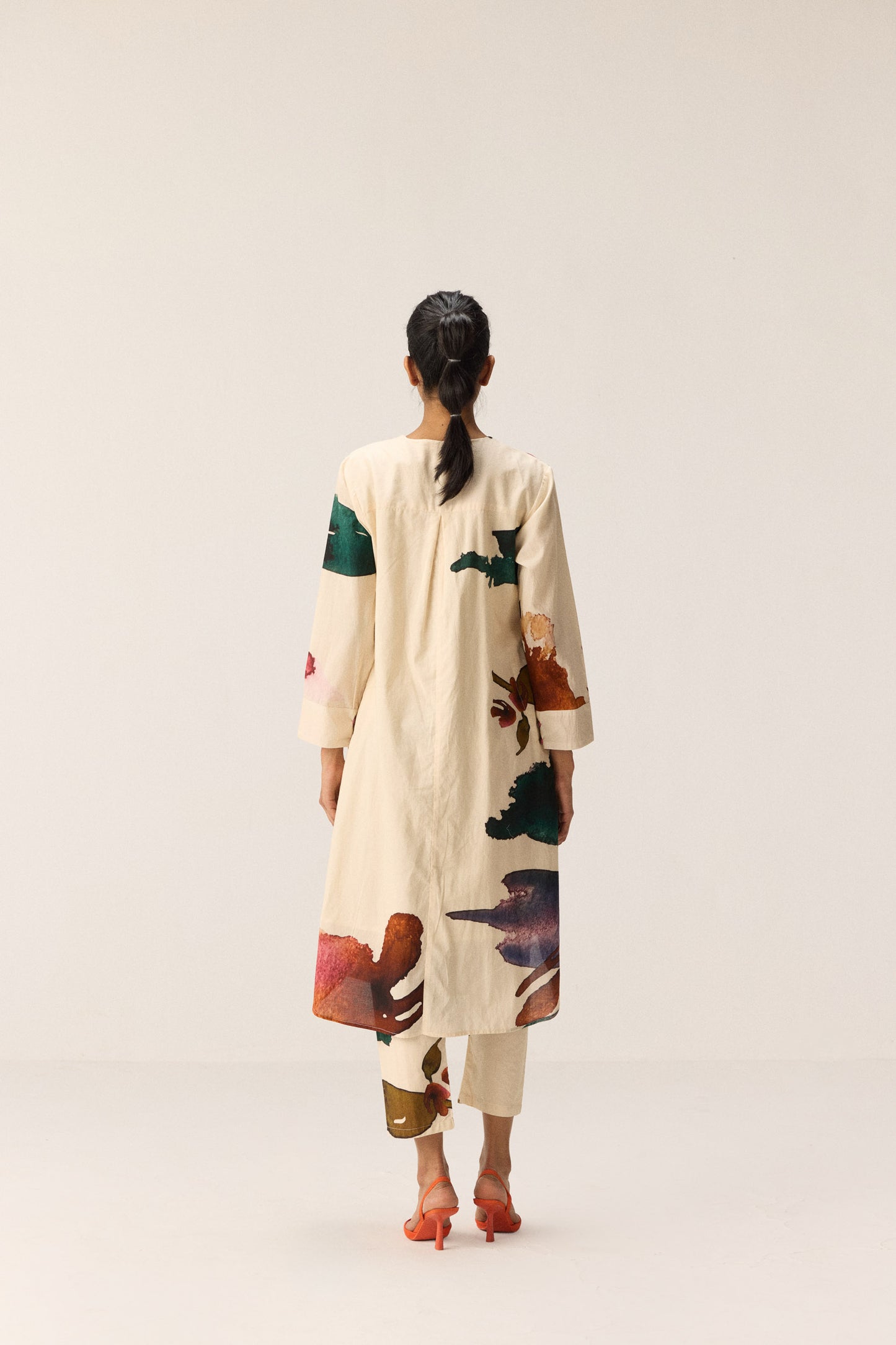 Flora Splash Kurta Set