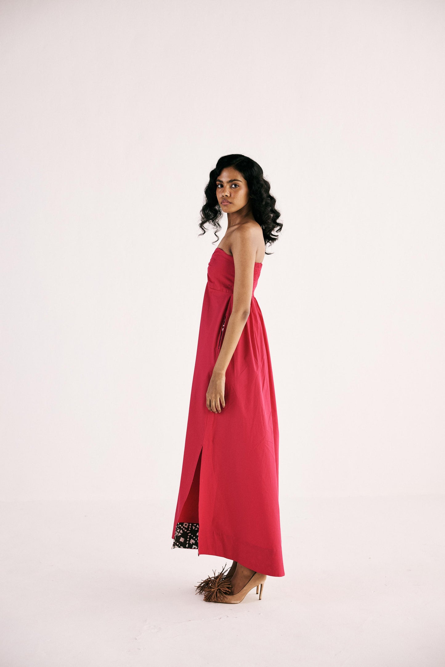 Fuchsia Flame Gown