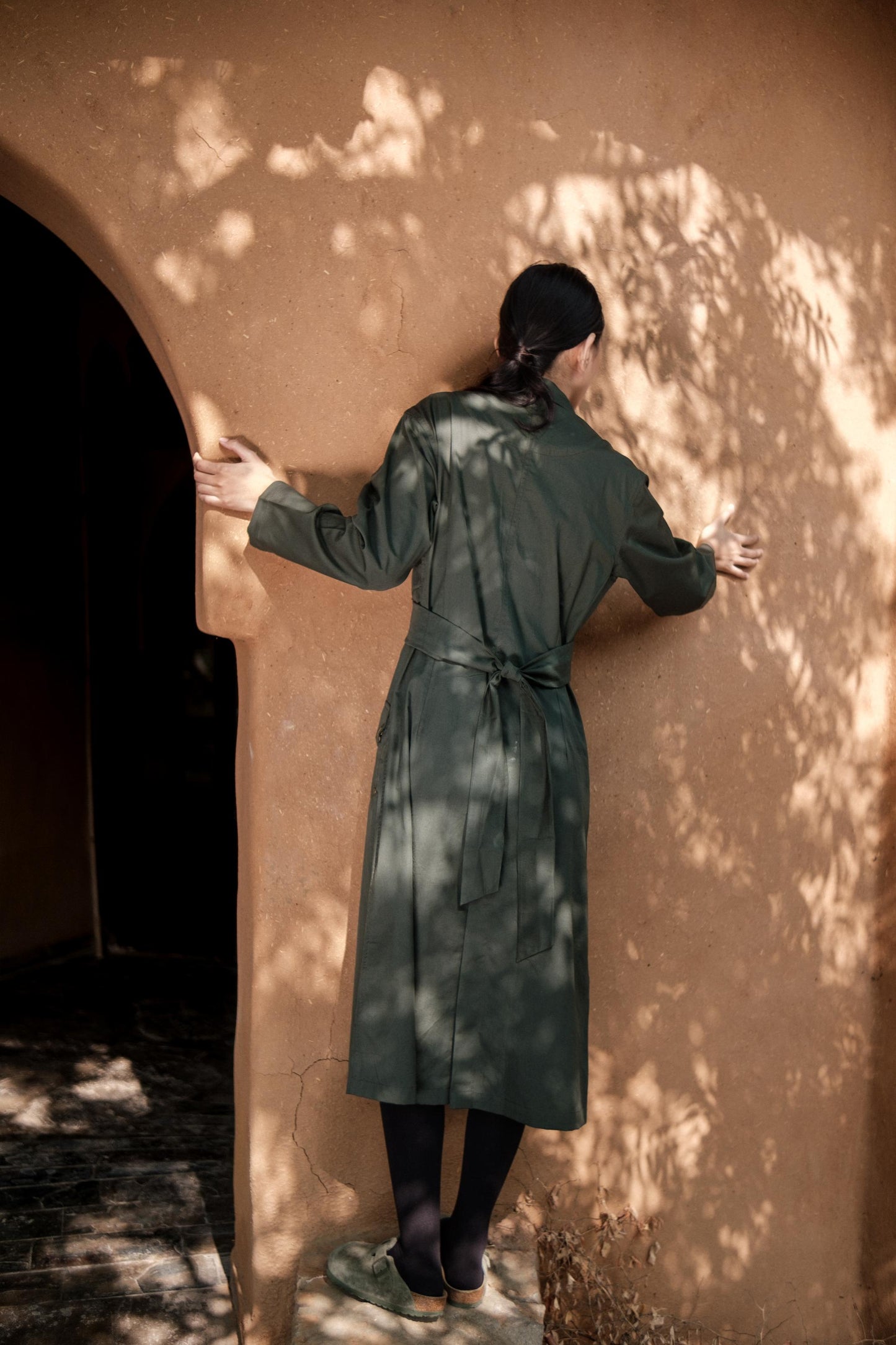 Copenhagen Trench Forest Green