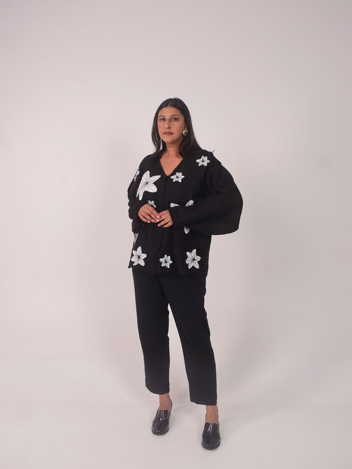 Nyx Applique Modal Shirt