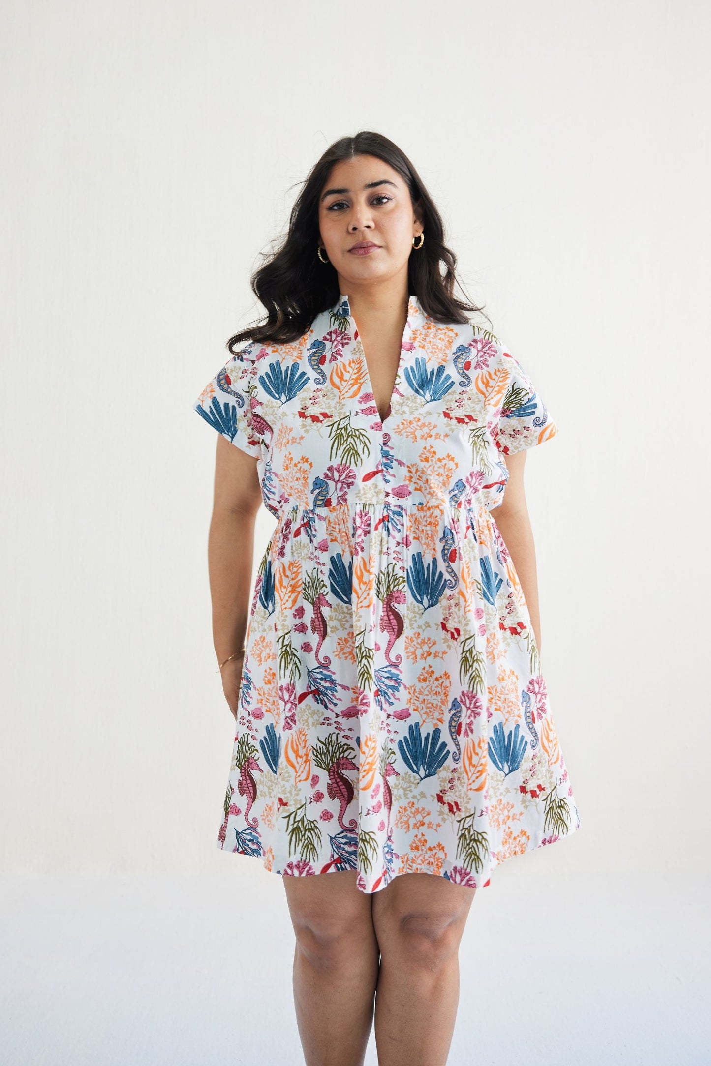 Ocean Heart Organic Cotton Dress