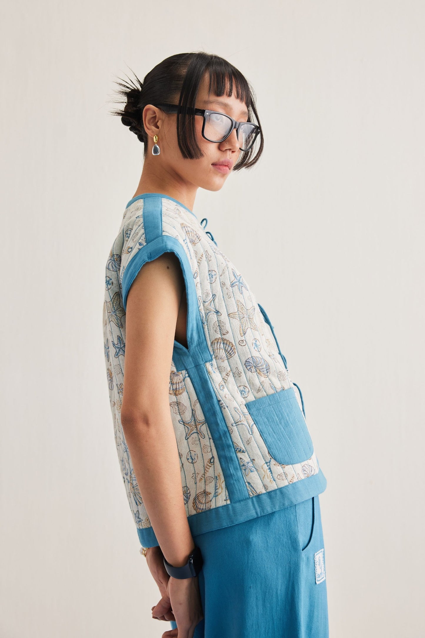 The Tidal Organic Cotton Reversible Vest