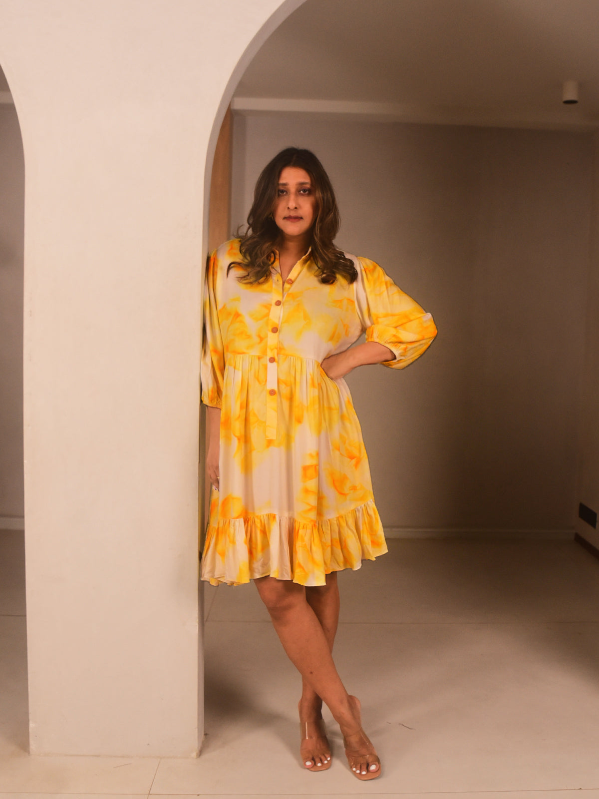 Viva Button-Down Dress