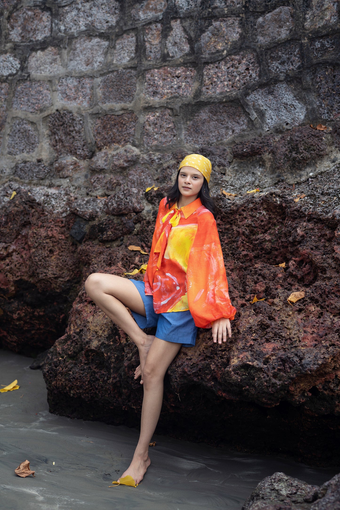 Naked Ninja (Orange Multi Colour)