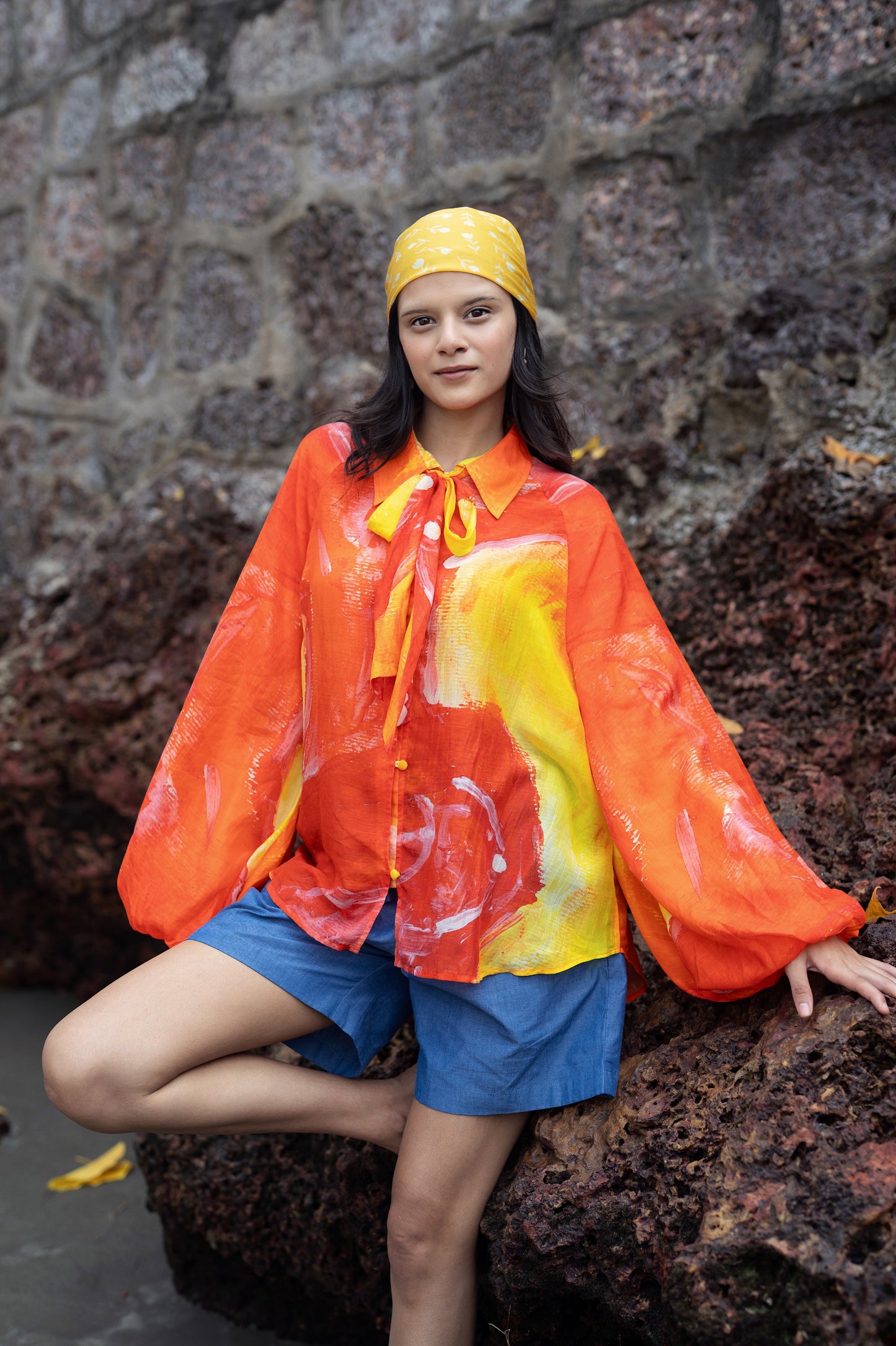 Naked Ninja (Orange Multi Colour)